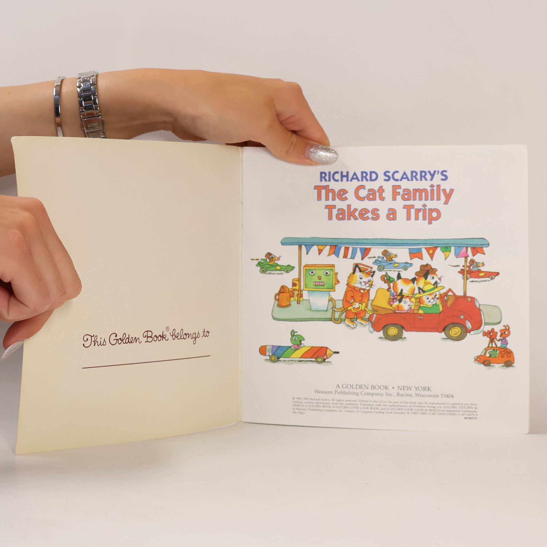 Richard Scarry The Cat Family Takes A Trip