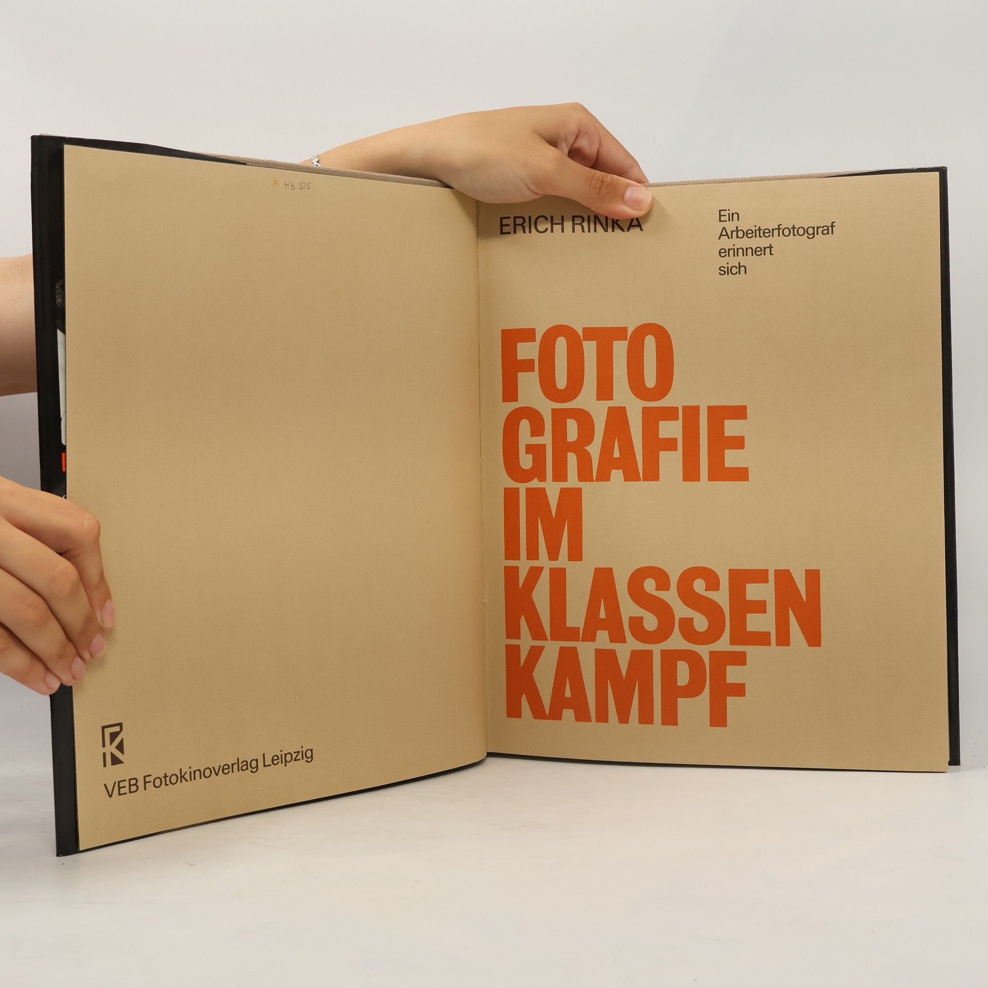 Erich Rinka Fotografie im Klassenkampf