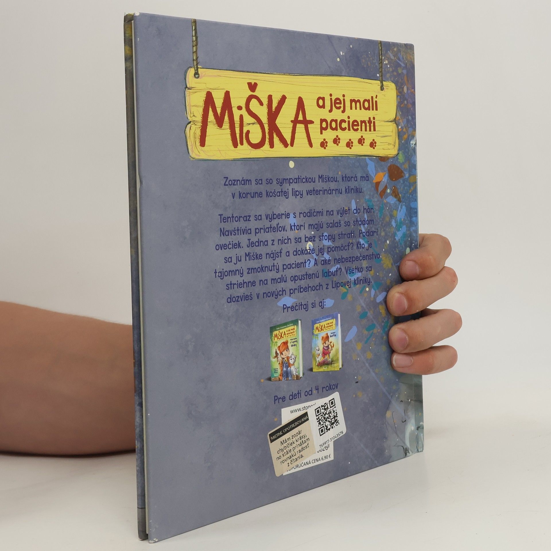 Aniela Cholewińska-Szkolik Miška a jej malí pacienti 3: Zmoknutý pacient