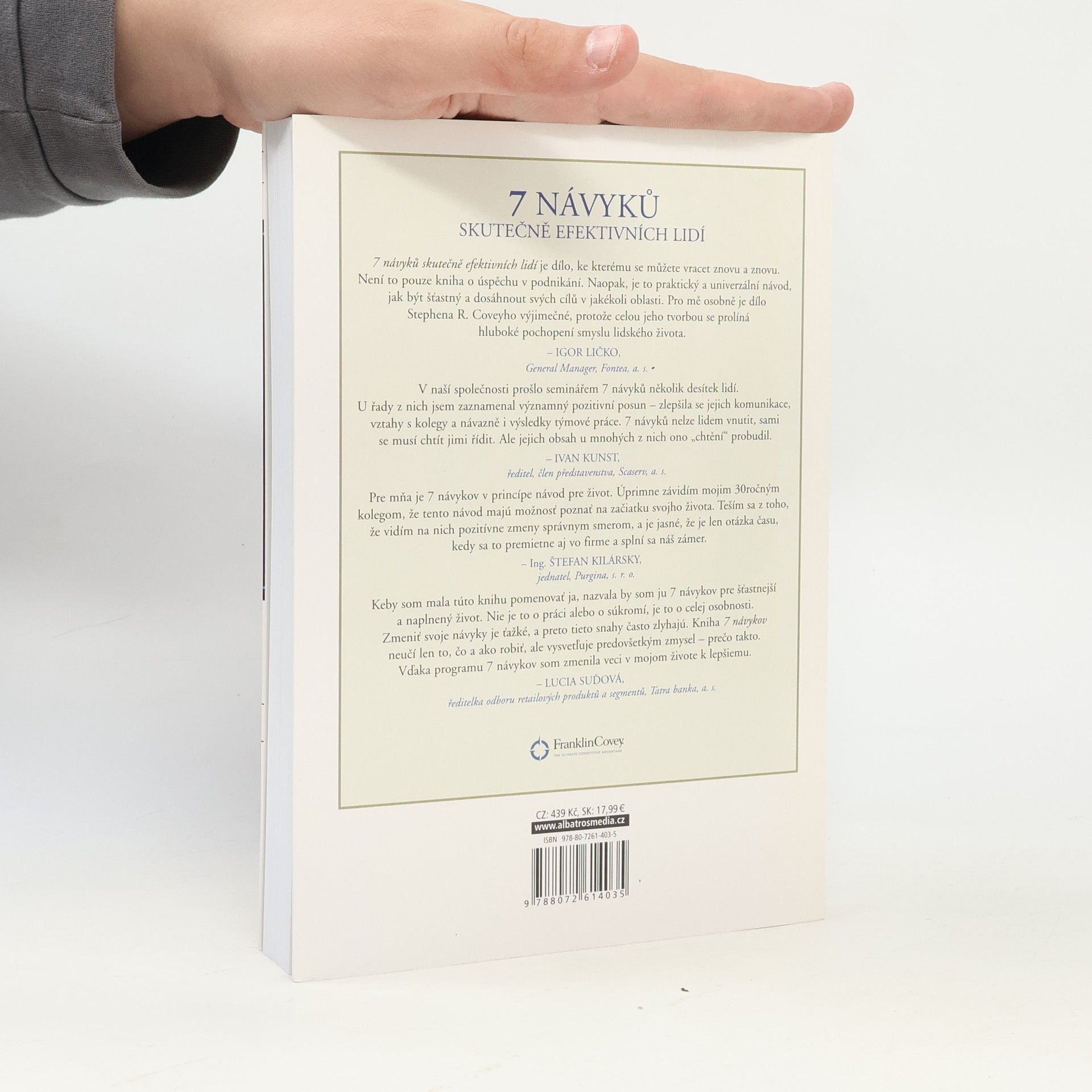 Stephen Covey 7 návyků skutečně efektivních lidí