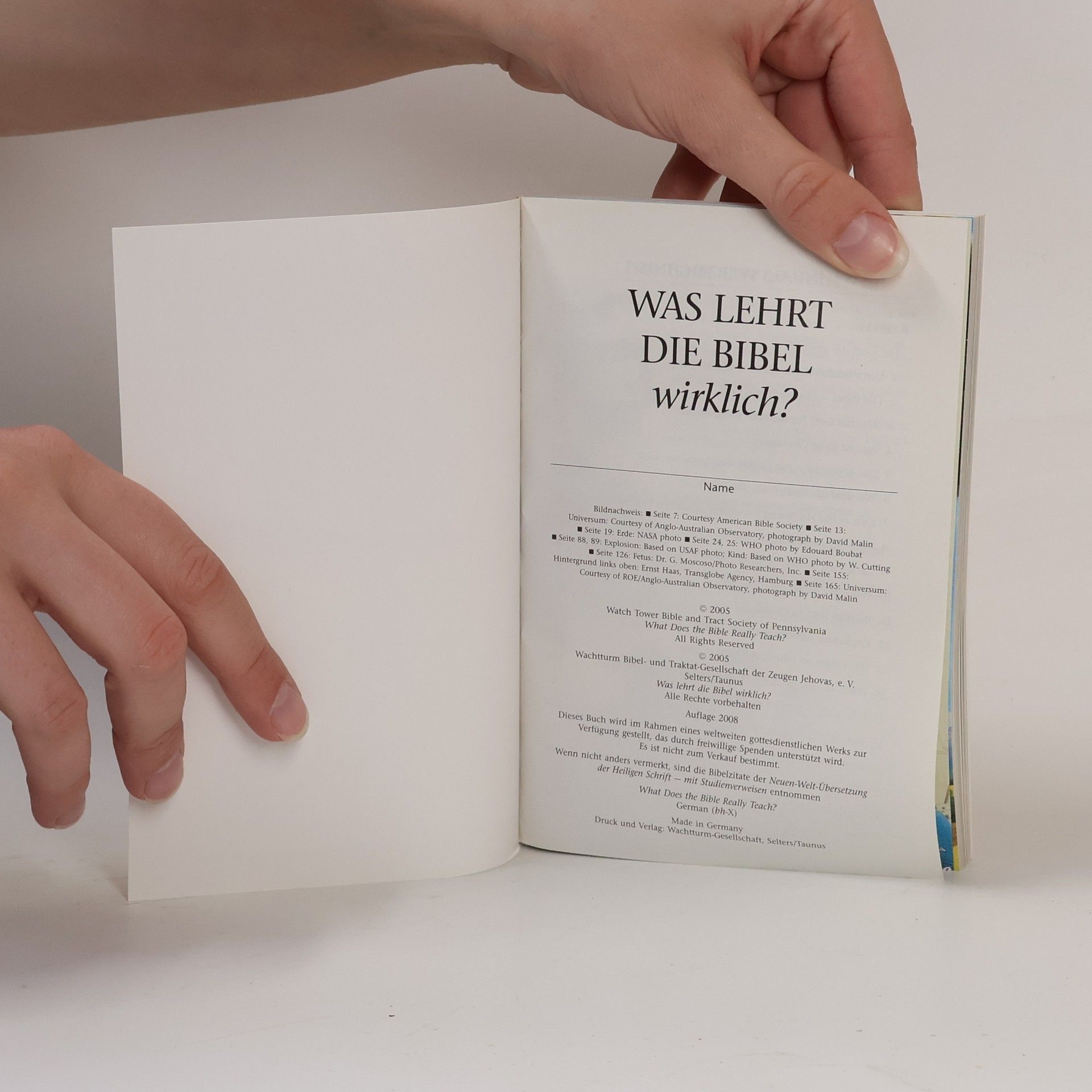 Kolektiv autorů Was lehrt die Bibel wirklich?