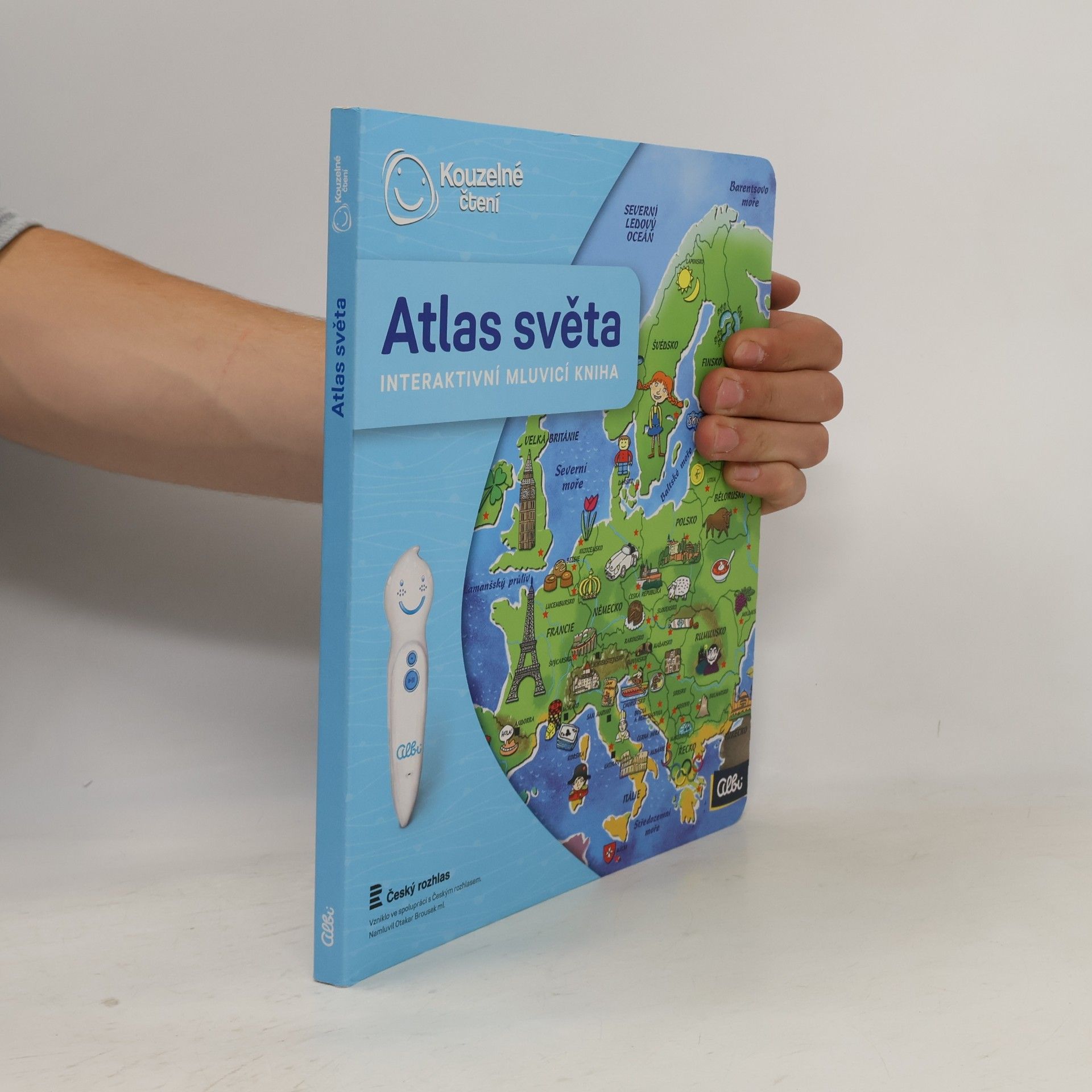 Tereza Kocová Atlas světa. Interaktivní mluvící kniha