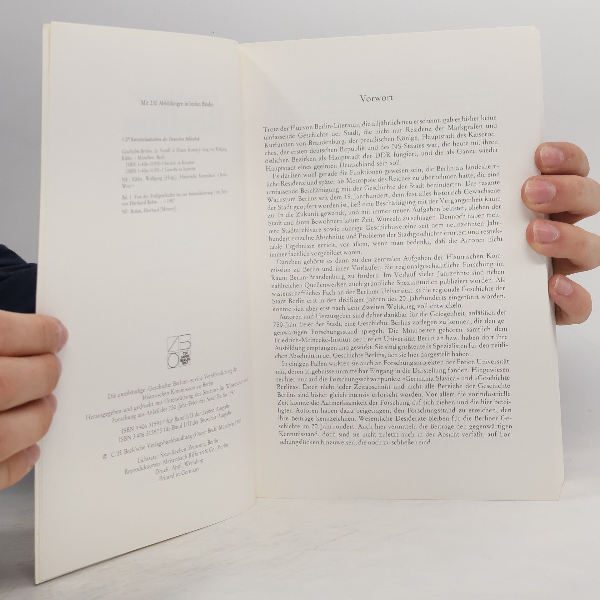 C. H. Beck Geschichte Berlins 1-2