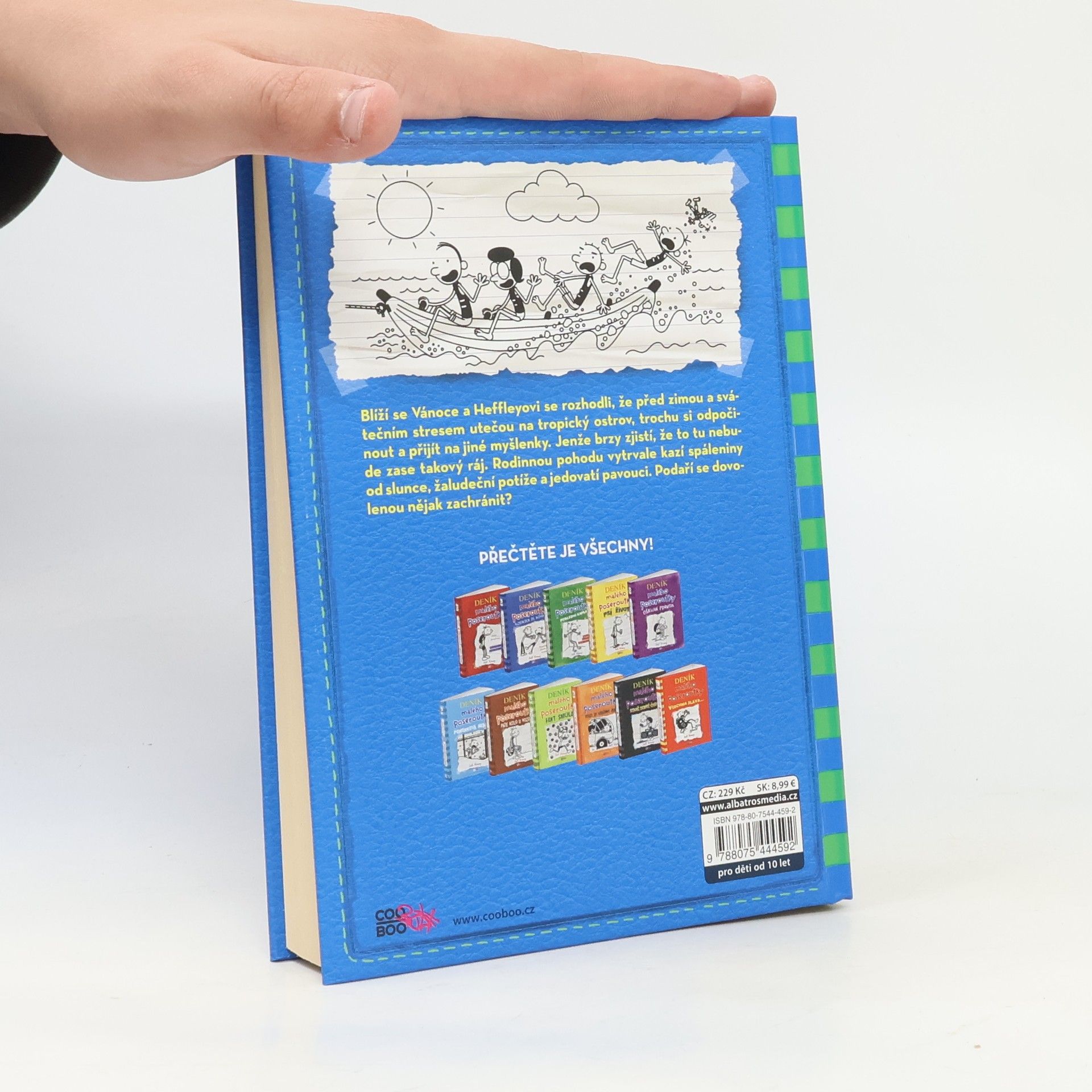 Jeff Kinney Deník malého poseroutky 12. Výprava za teplem