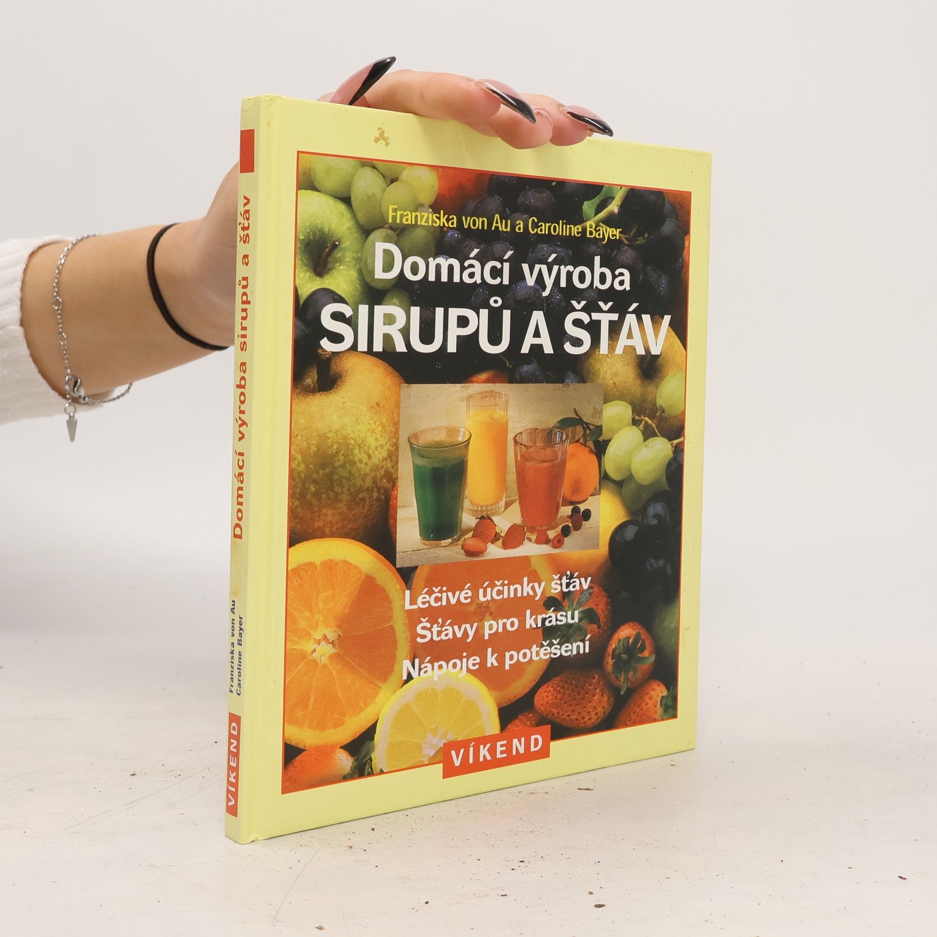 Christina Zacker Domácí výroba sirupů a šťáv