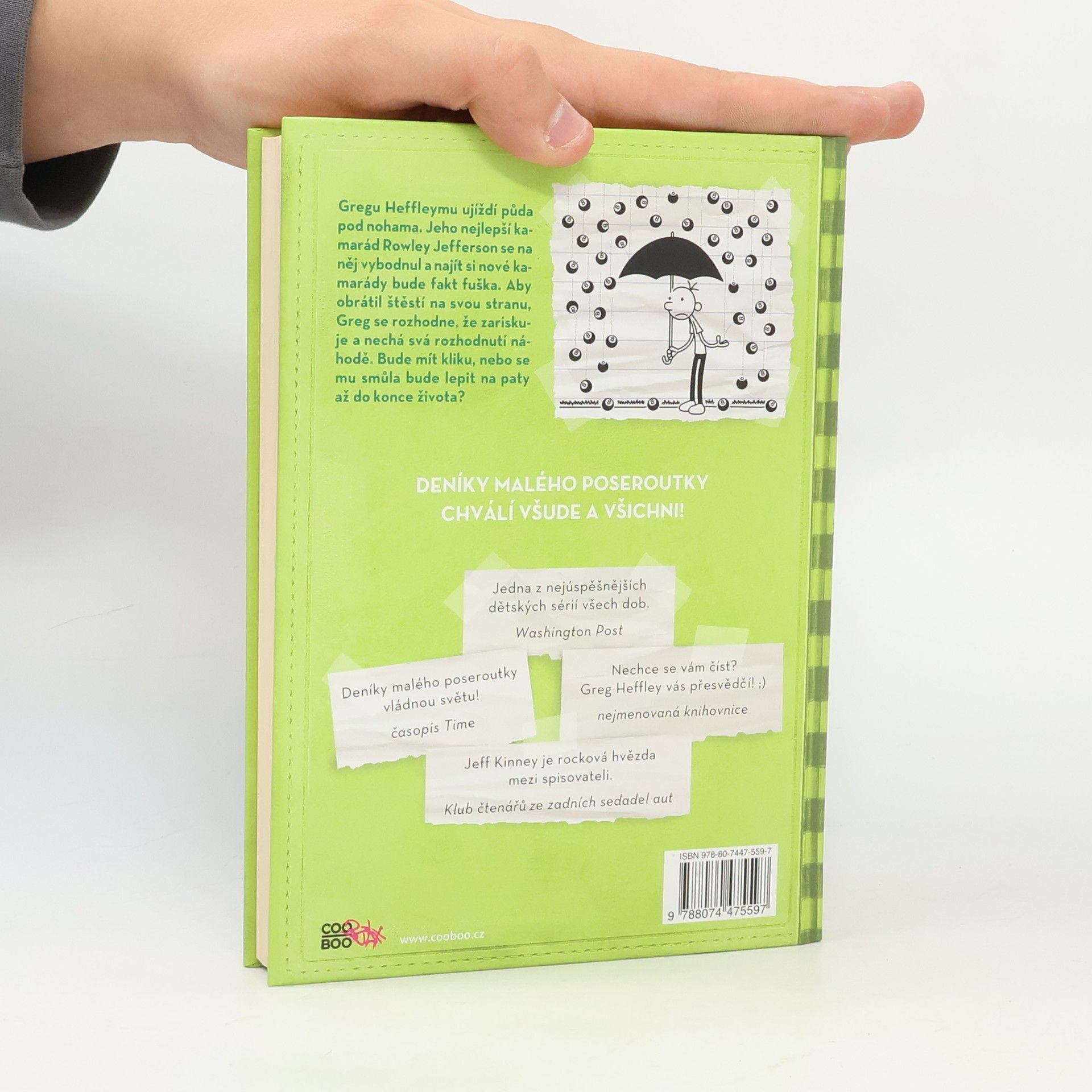 Jeff Kinney Deník malého poseroutky 8. Fakt smůla