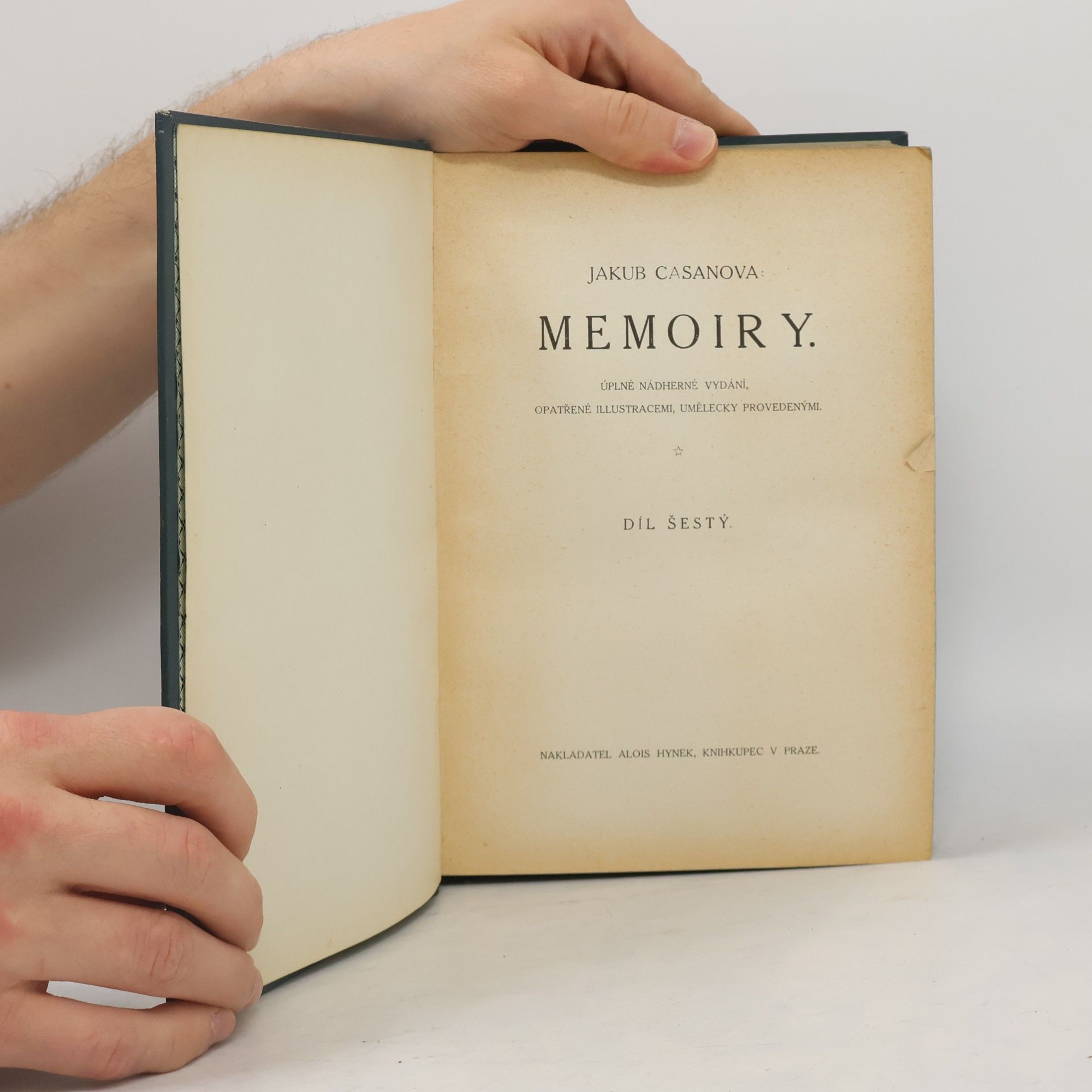 Jakub Casanova Memoiry VI. - VII. Díl šestý