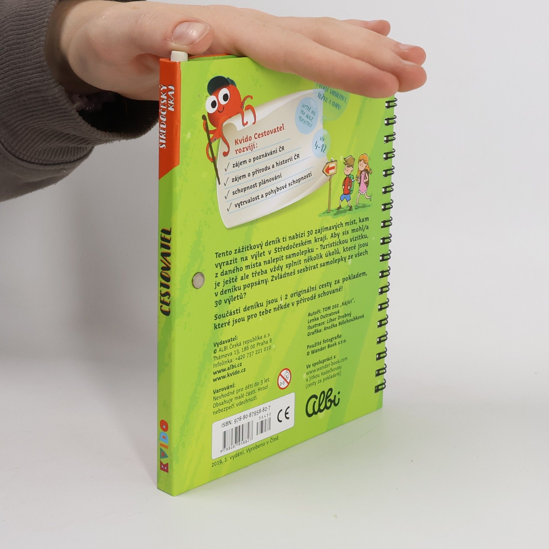 Various authors Cestovatel. Zážitkový deník z 30 výletů. Středočeský kraj