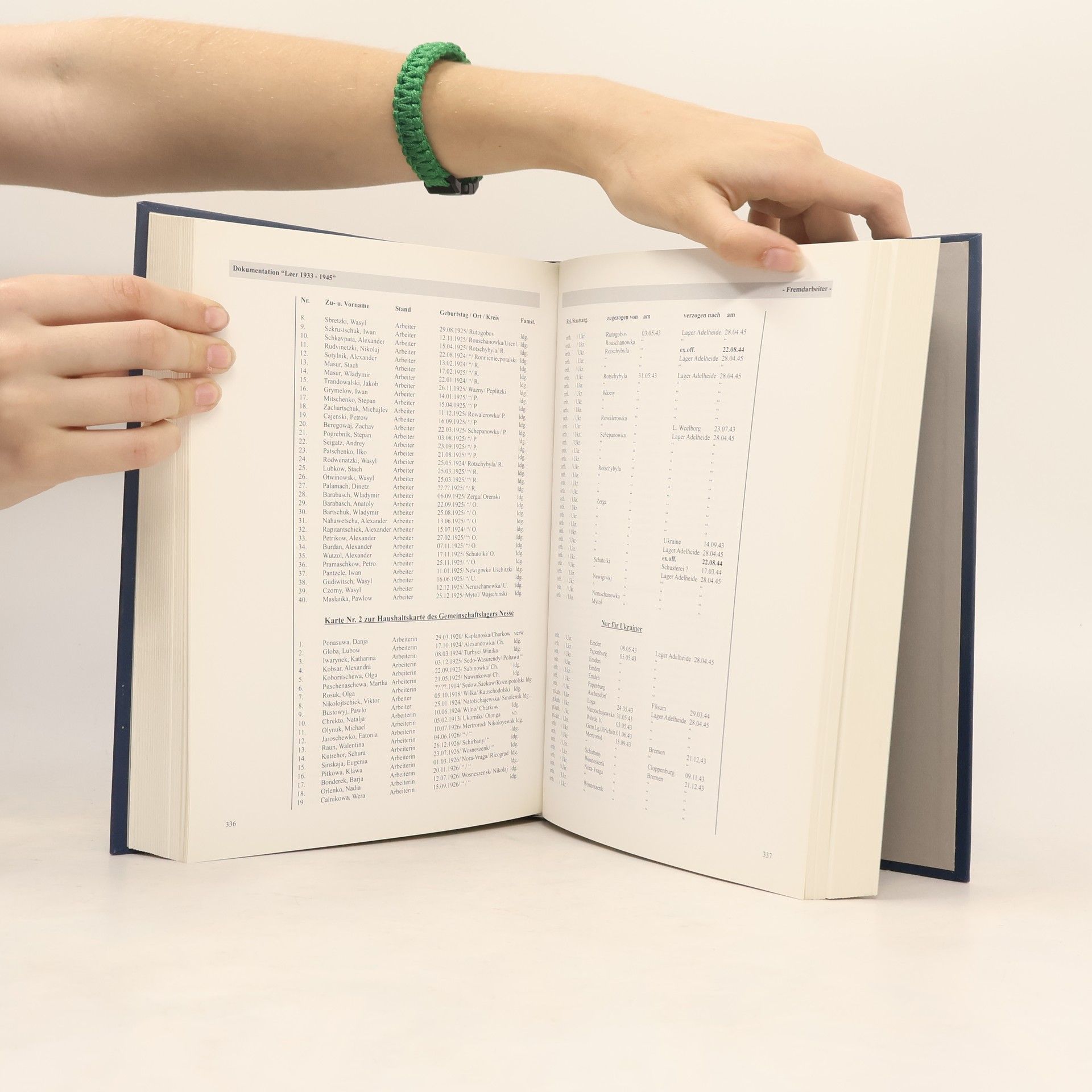 Menna Hensmann Dokumentation "Leer 1933-1945"