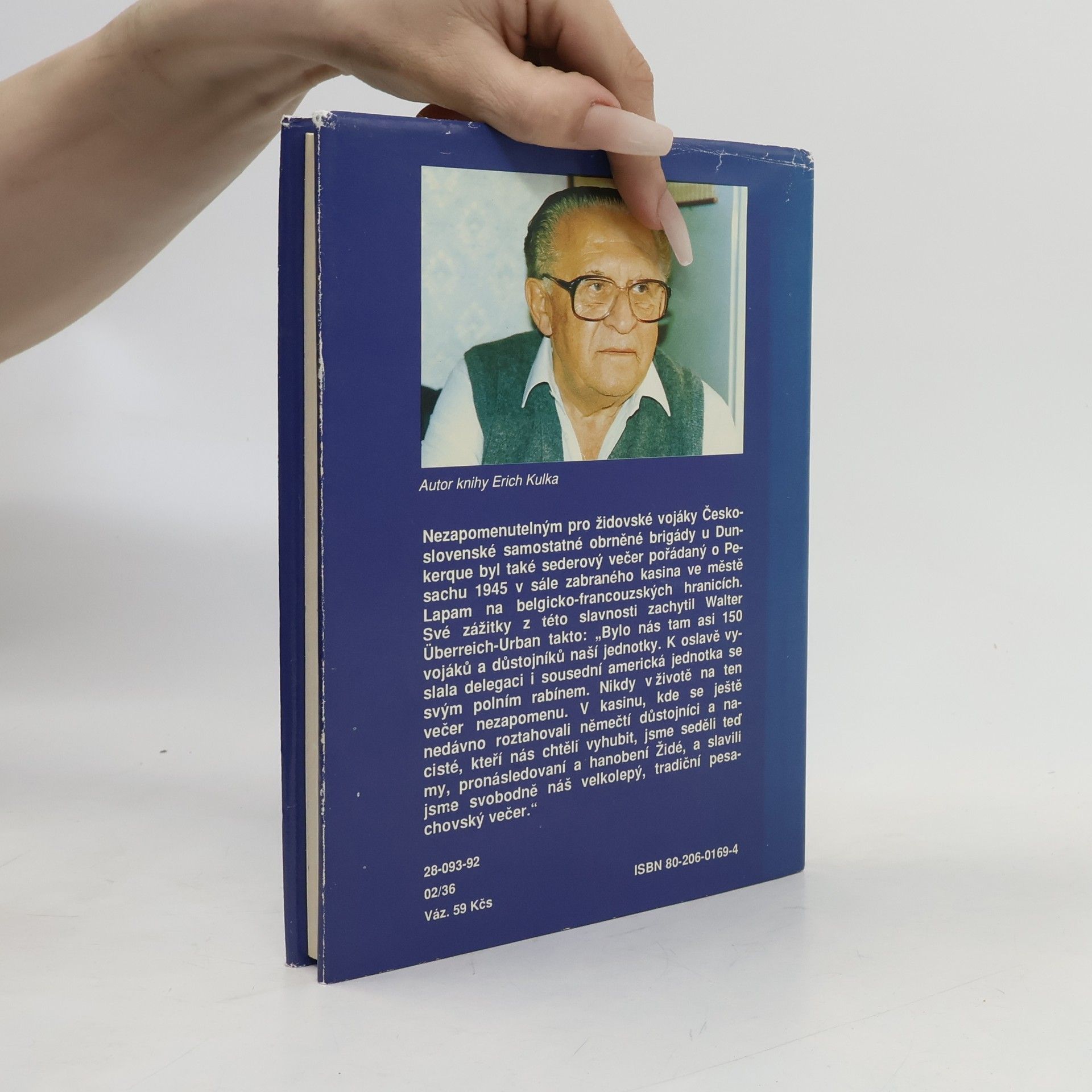 Erich Kulka Židé v československém vojsku na Západě