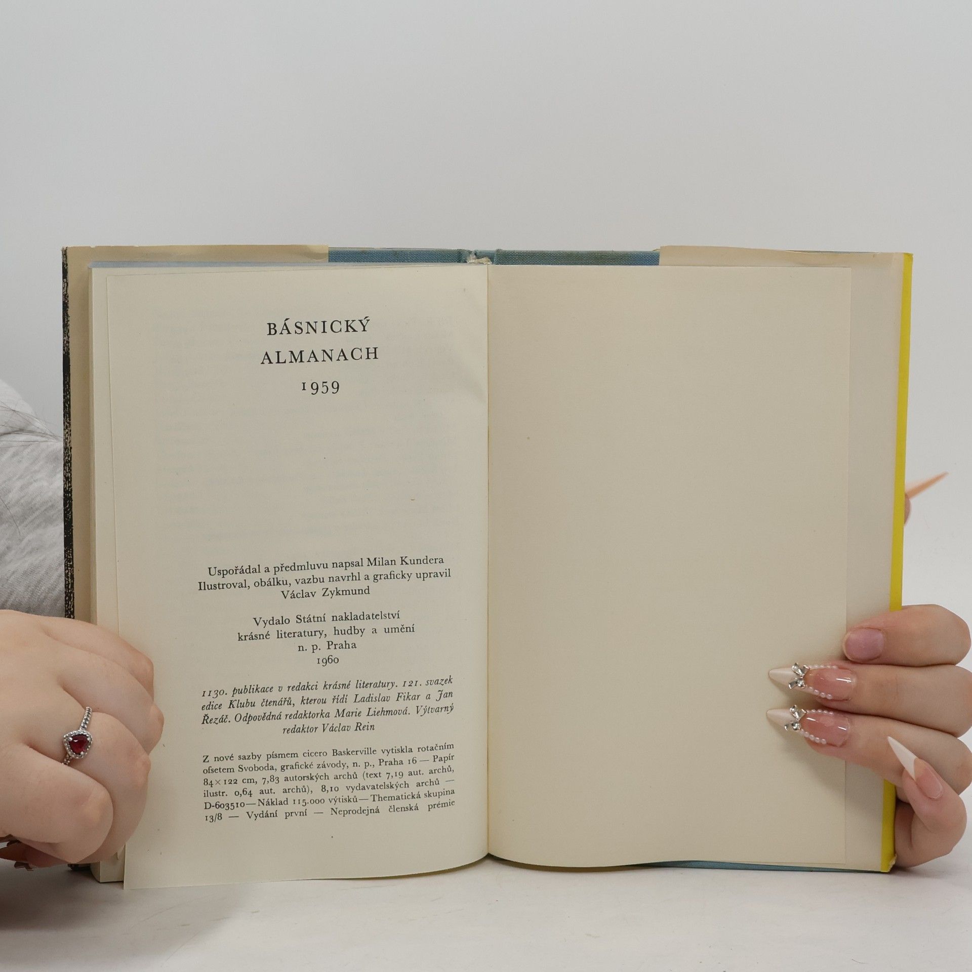 Milan Kundera Básnický almanach 1959