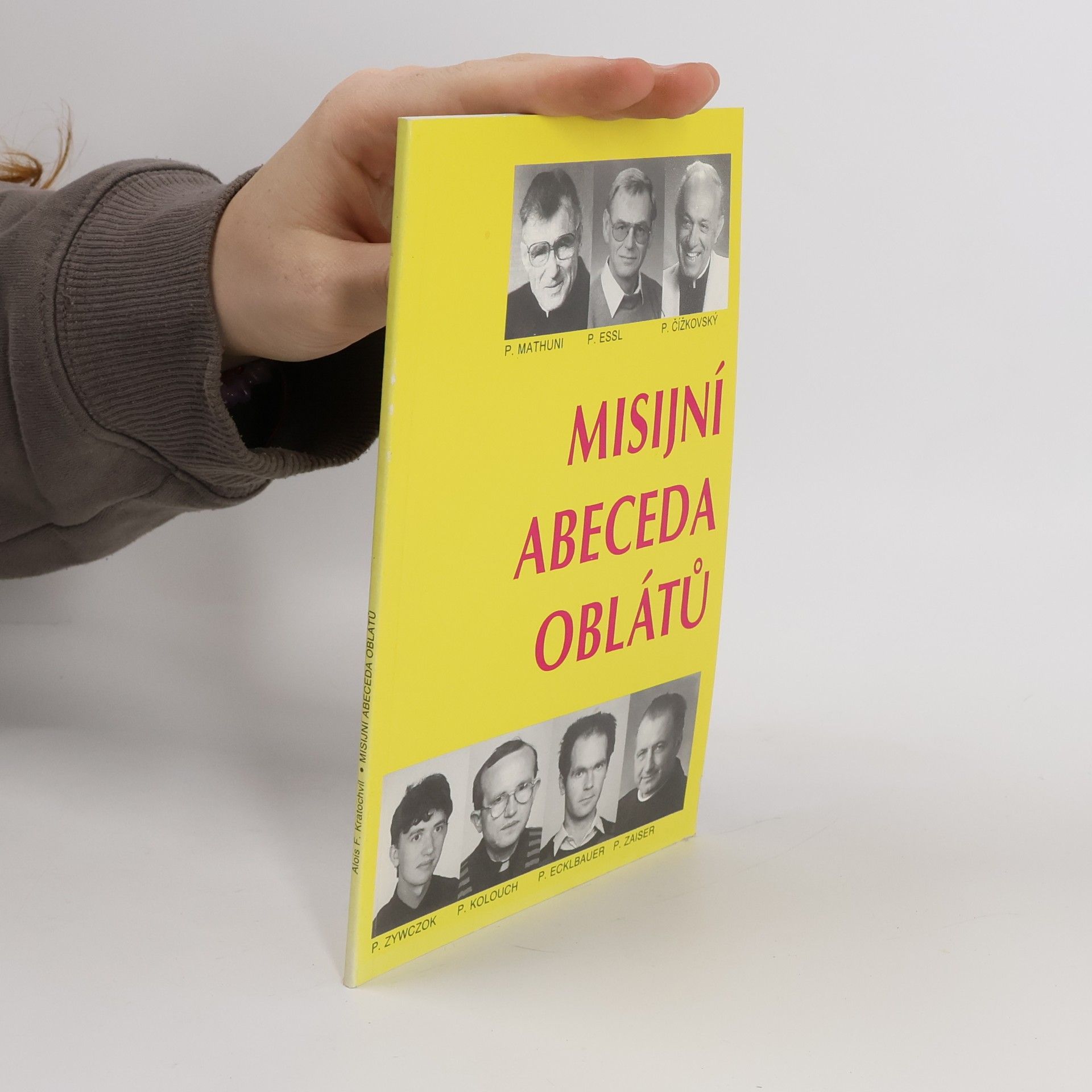 Alois František Kratochvíl Misijní abeceda oblátů
