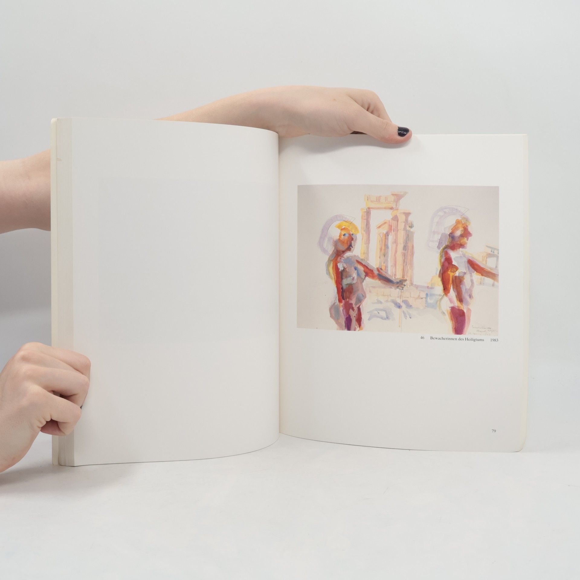 Maria Lassnig Maria Lassnig, Aquarelle