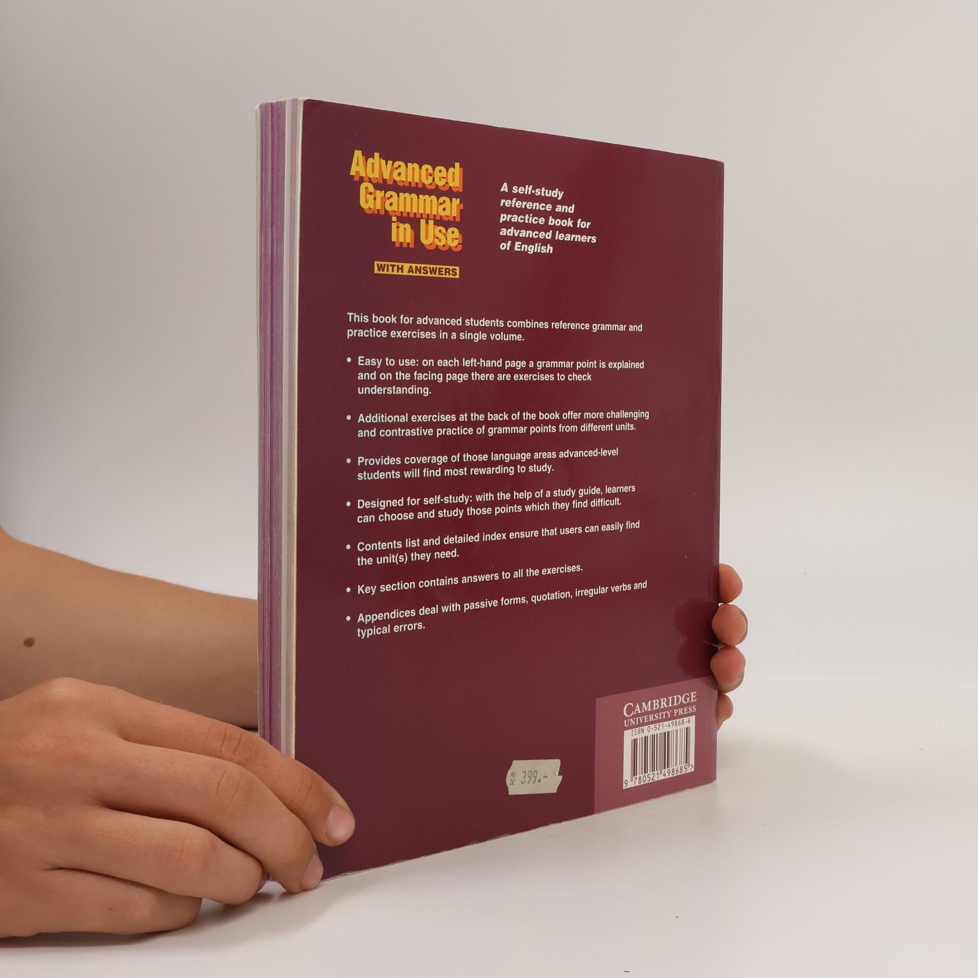 Martin Hewings Advanced Grammar in Use. Practice Book