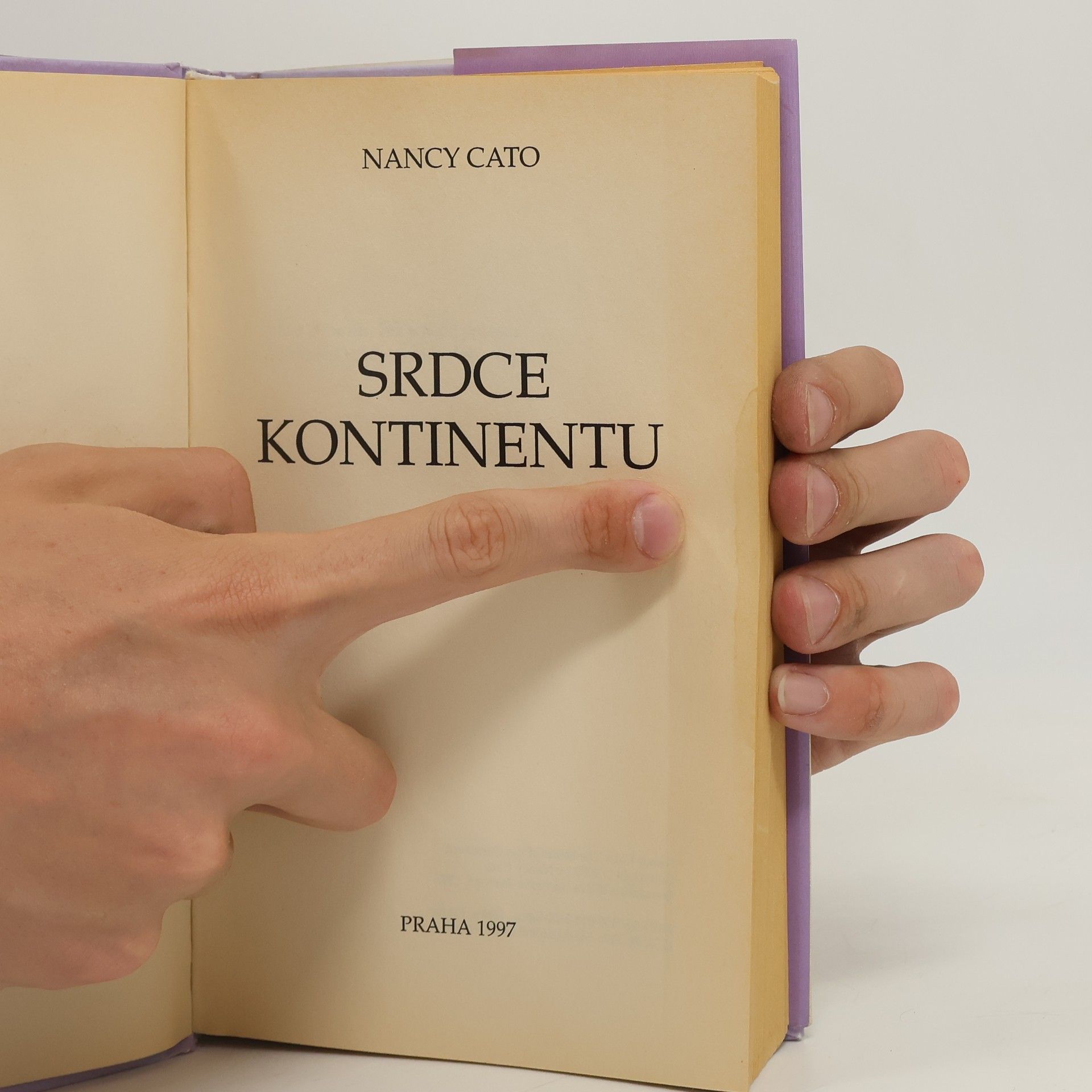 Nancy Cato Srdce kontinentu