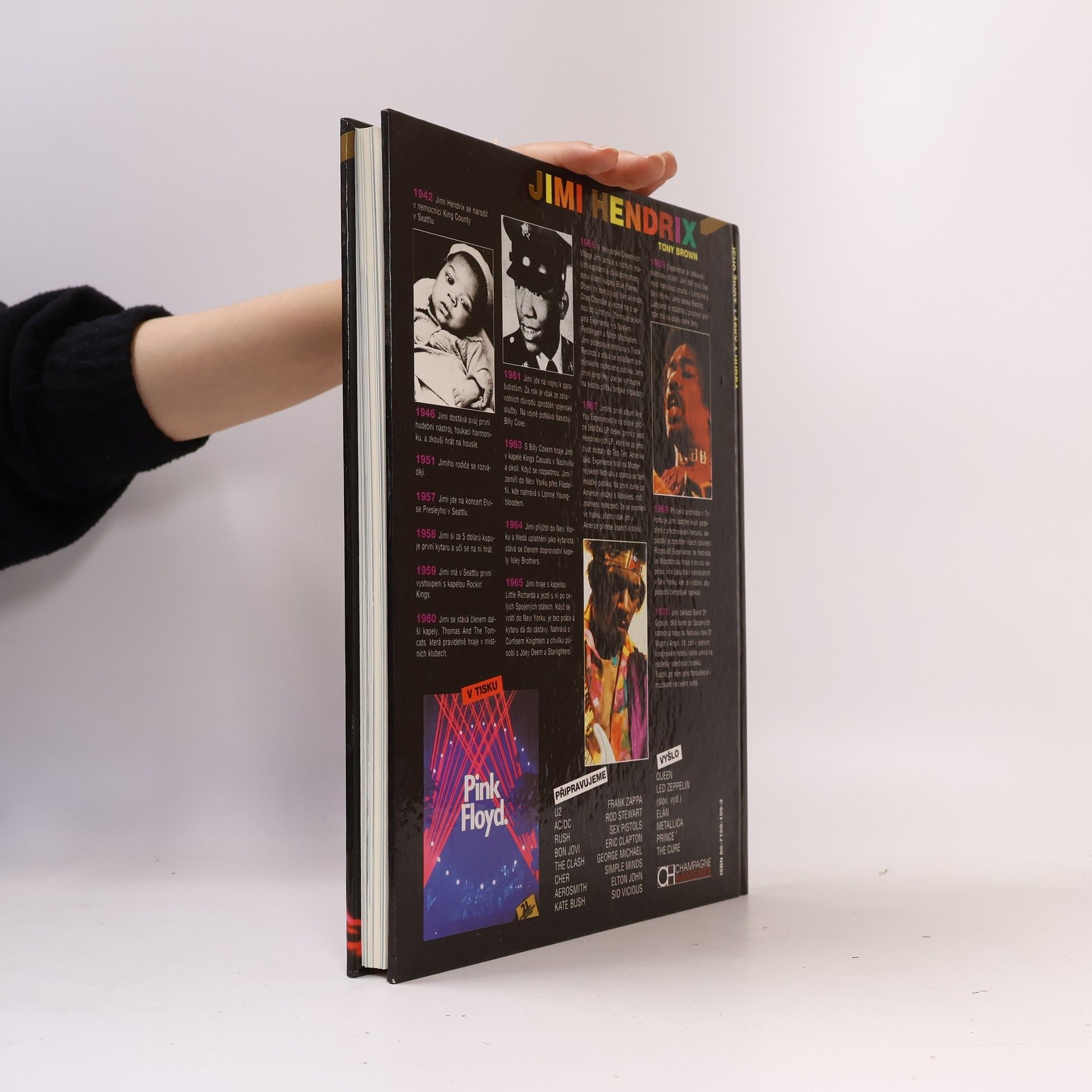 Tony Brown Jimi Hendrix jeho život, lásky a hudba