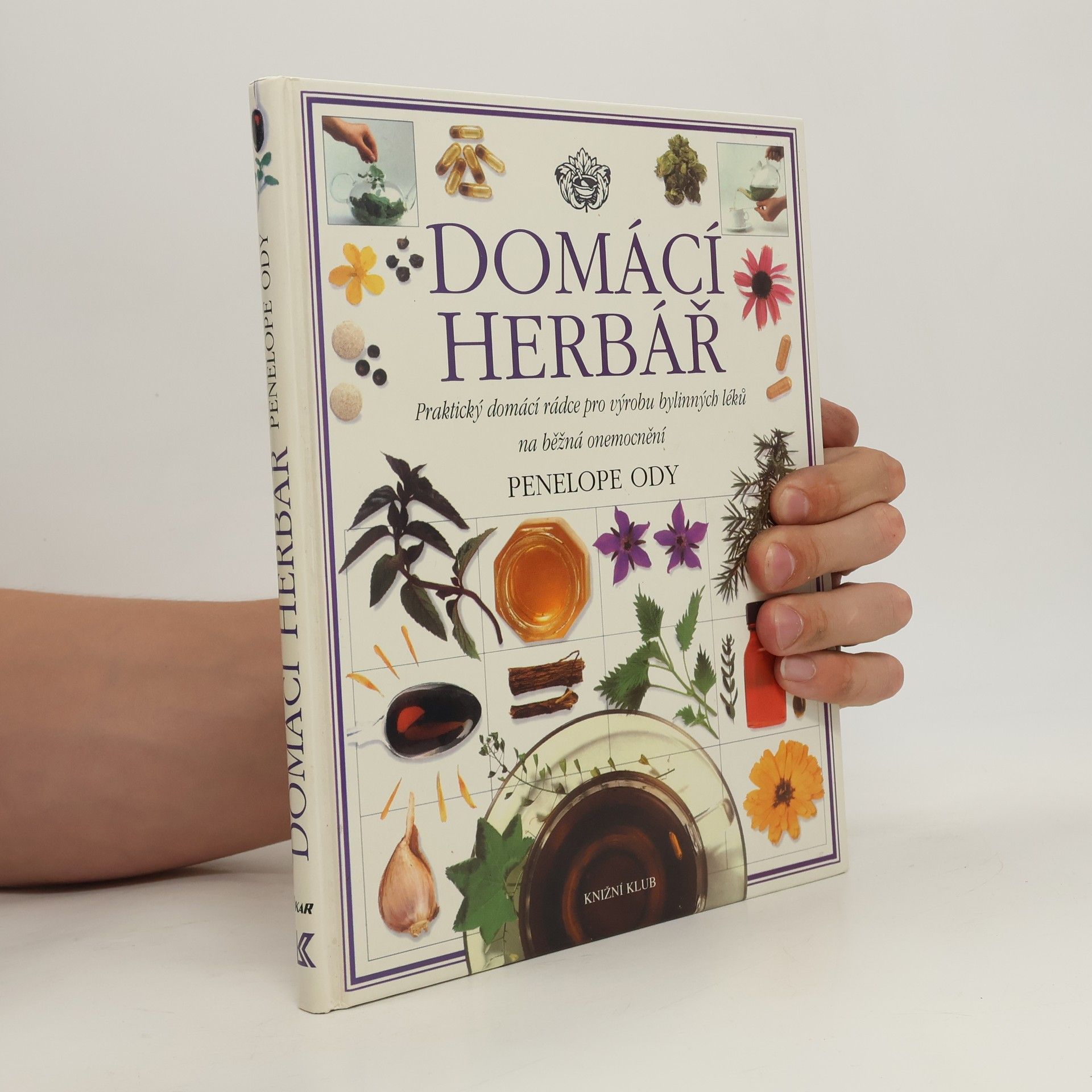 Penelope Ody Domácí herbář : praktický domácí rádce pro výrobu bylinných léků na běžná onemocnění