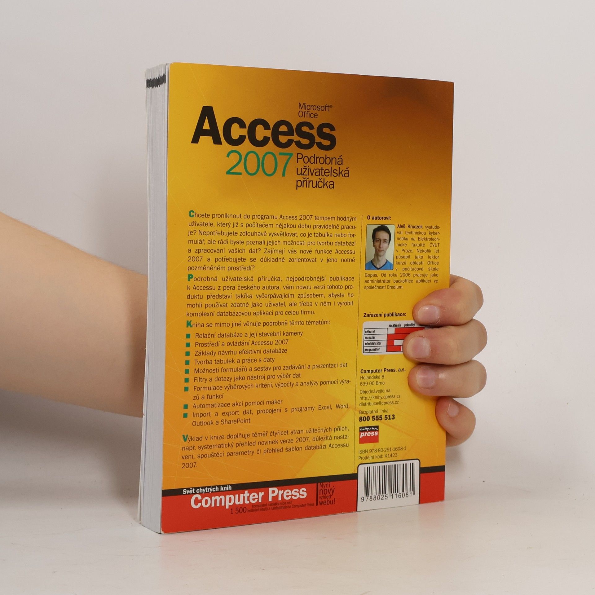 Aleš Kruczek Microsoft Office Access 2007. Podrobná uživatelská příručka