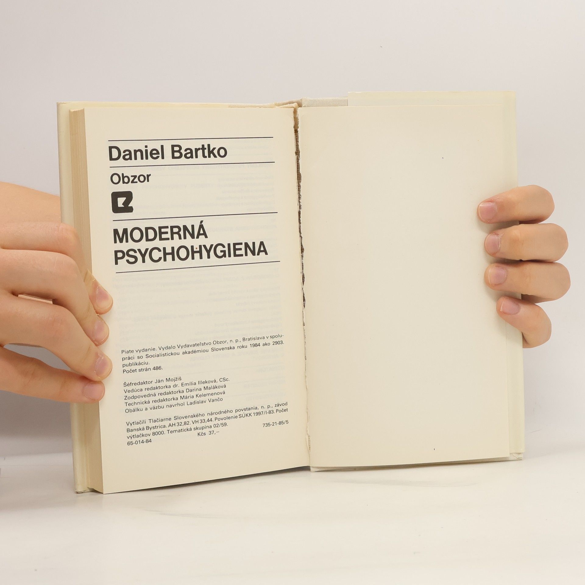 Daniel Bartko Moderná psychohygiena