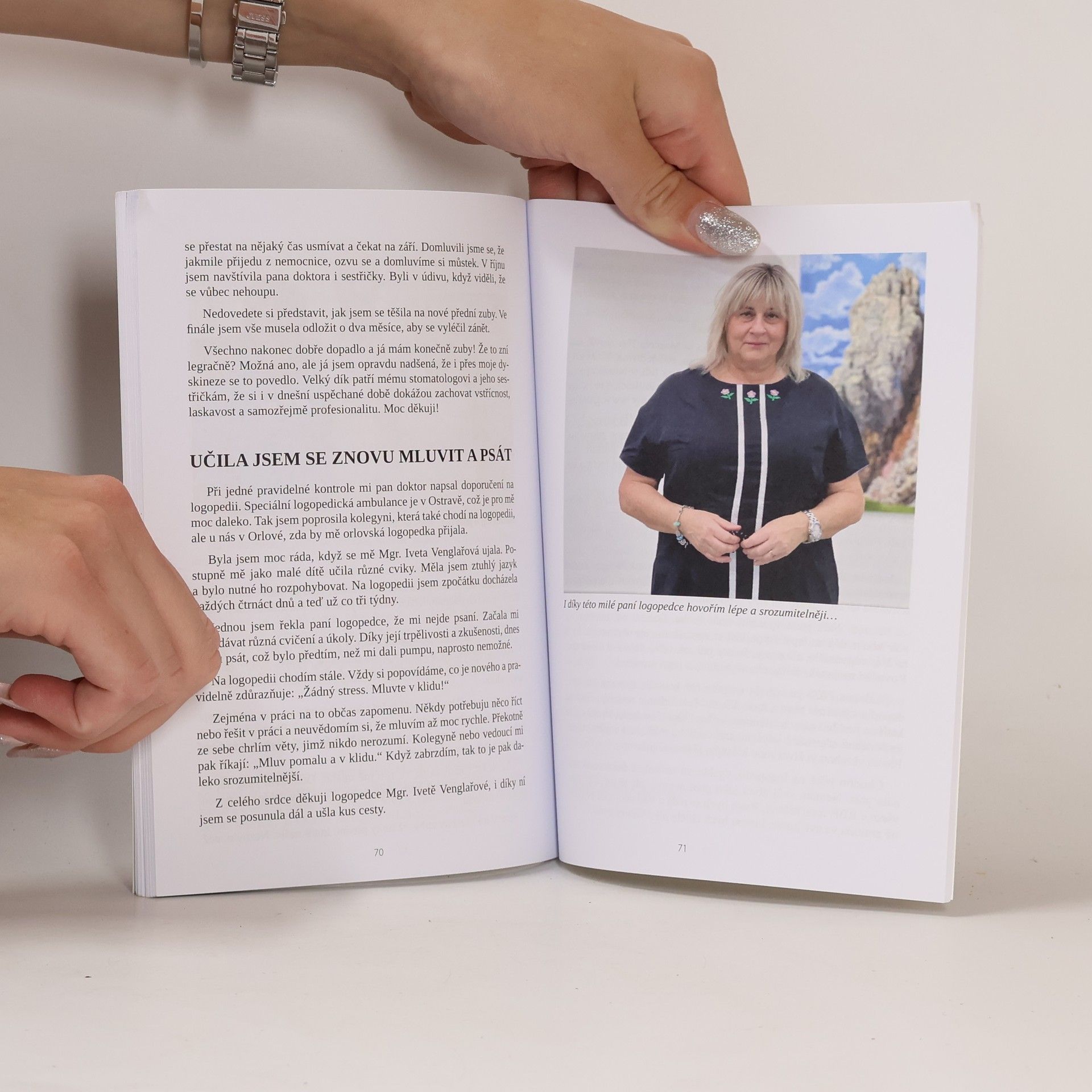 Marcela Hanzlová Můj život s Parkinsonem