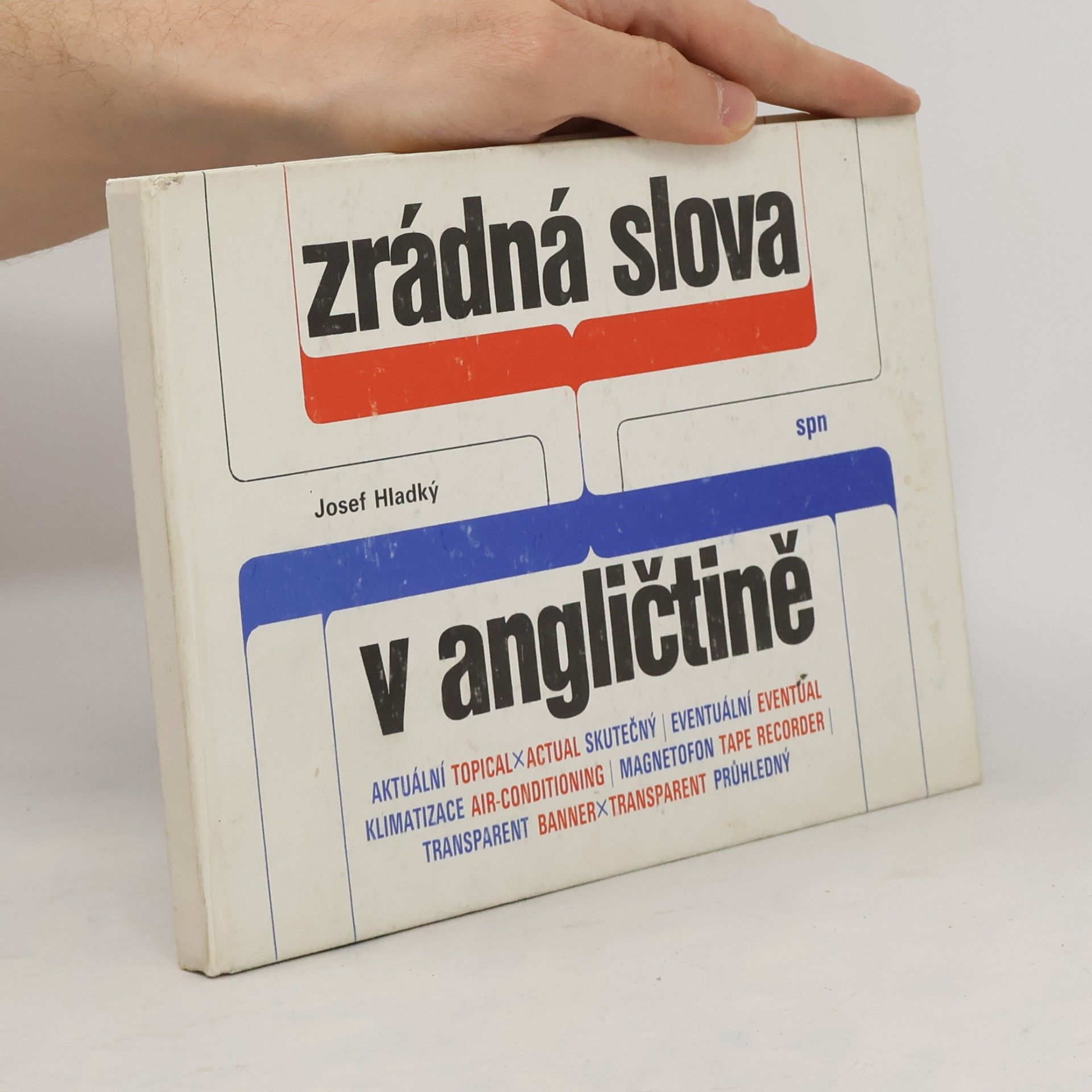 Josef Hladký Zrádná slova v angličtině