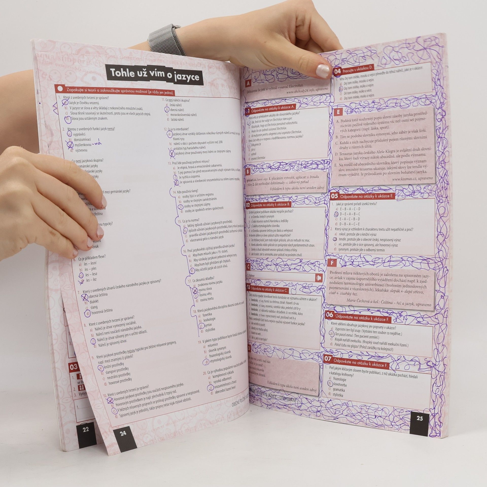 Autorenkollektiv Český jazyk a komunikace pro střední školy. 1. díl, Pracovní sešit