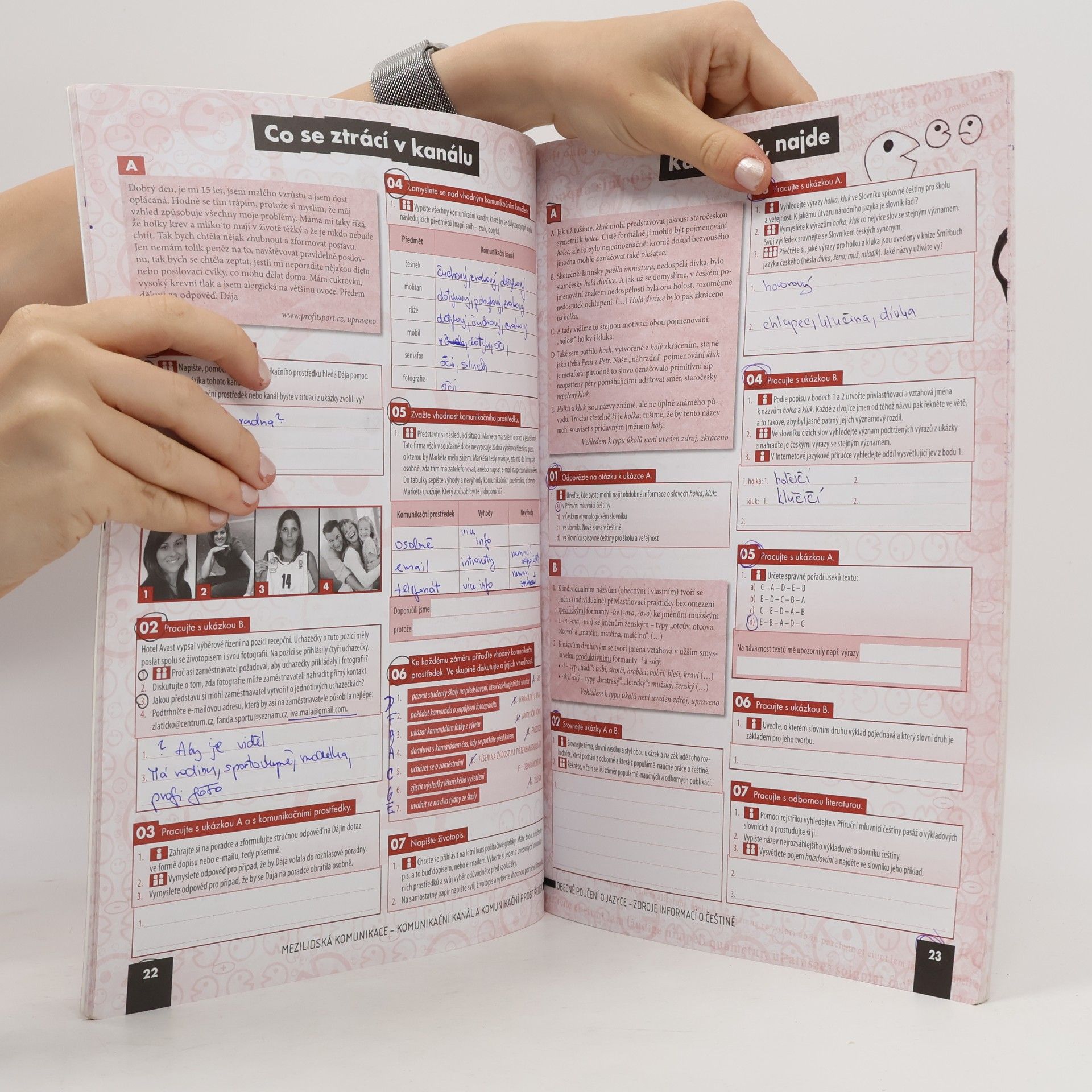 Autorenkollektiv Český jazyk a komunikace pro střední školy. 1. díl, Pracovní sešit
