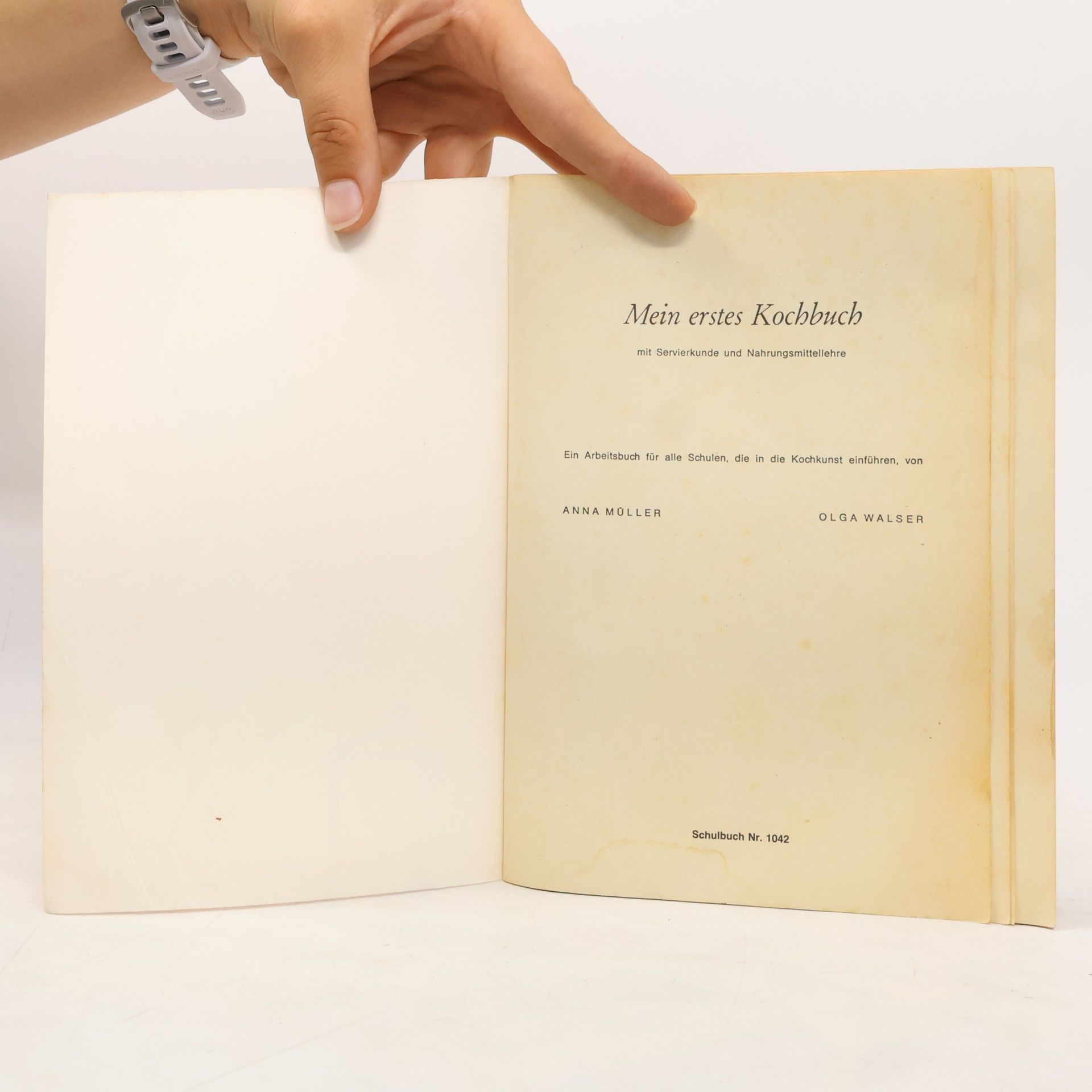 AA.VV. Hauswirtschaft. Mein Erstes Kochbuch