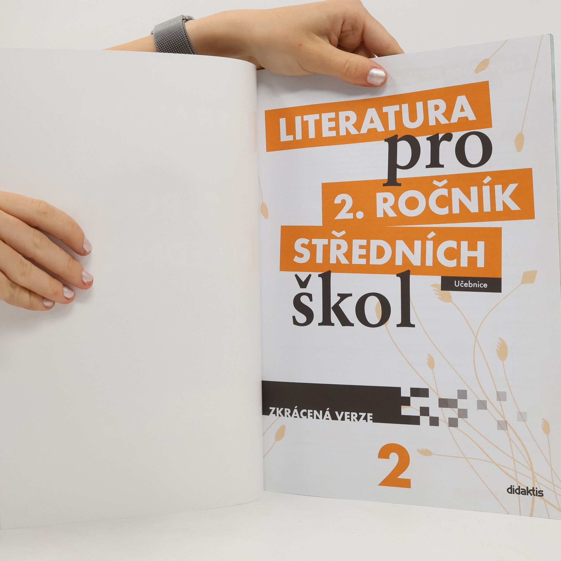 Taťána Polášková Literatura pro 2. ročník středních škol. Zkrácená verze. Učebnice