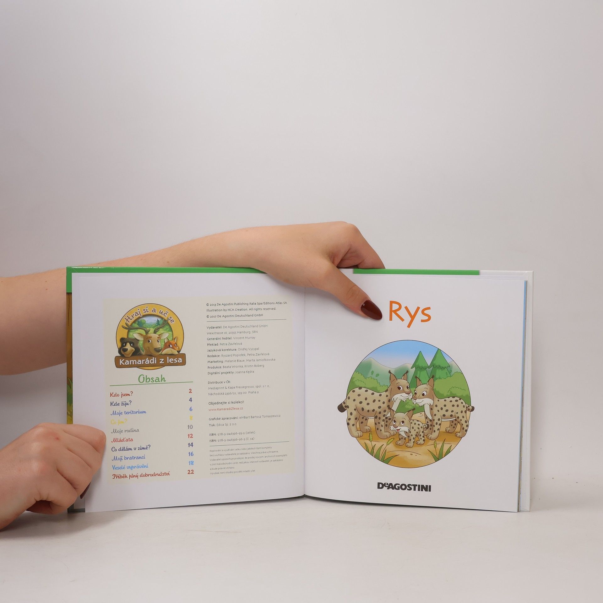 AA.VV. Bydlím v lese 14. Rys