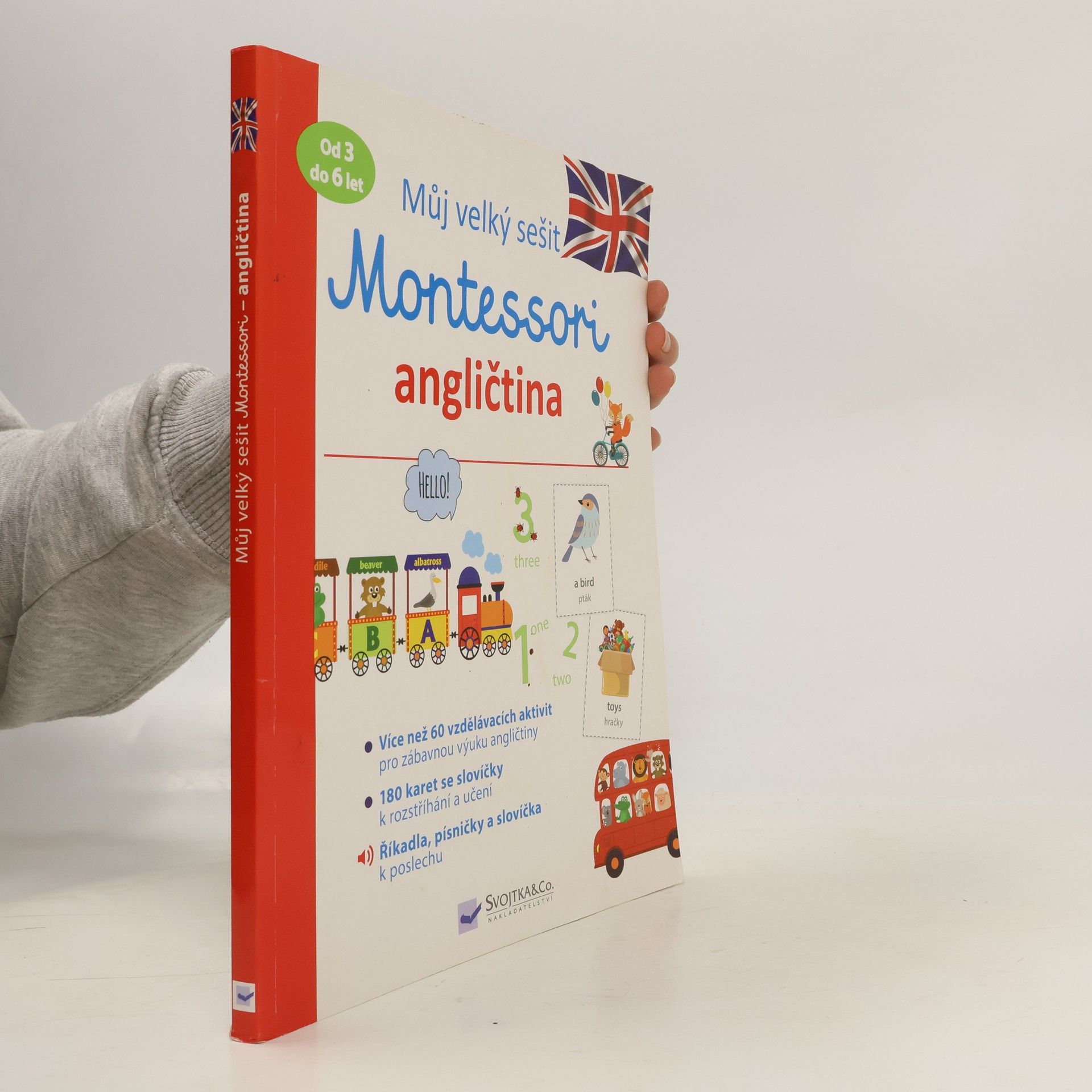 Můj velký sešit Montessori. Angličtina