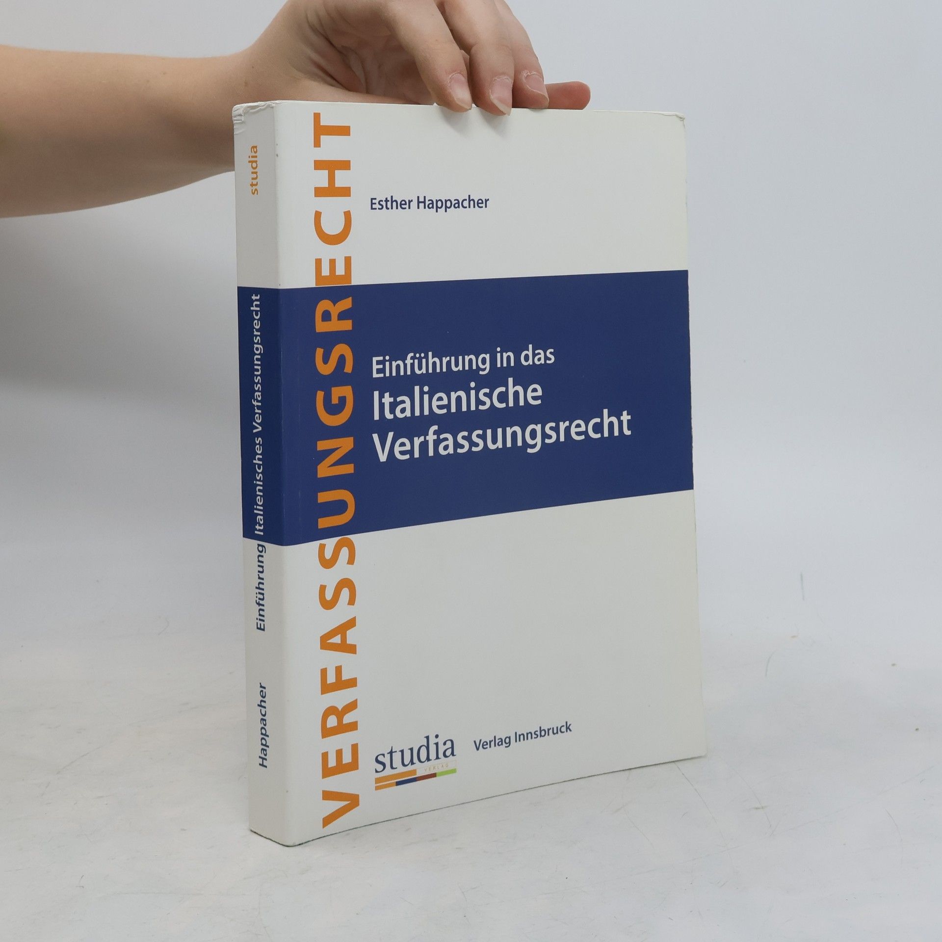 Esther Happacher Einführung in das Italienische Verfassungsrecht