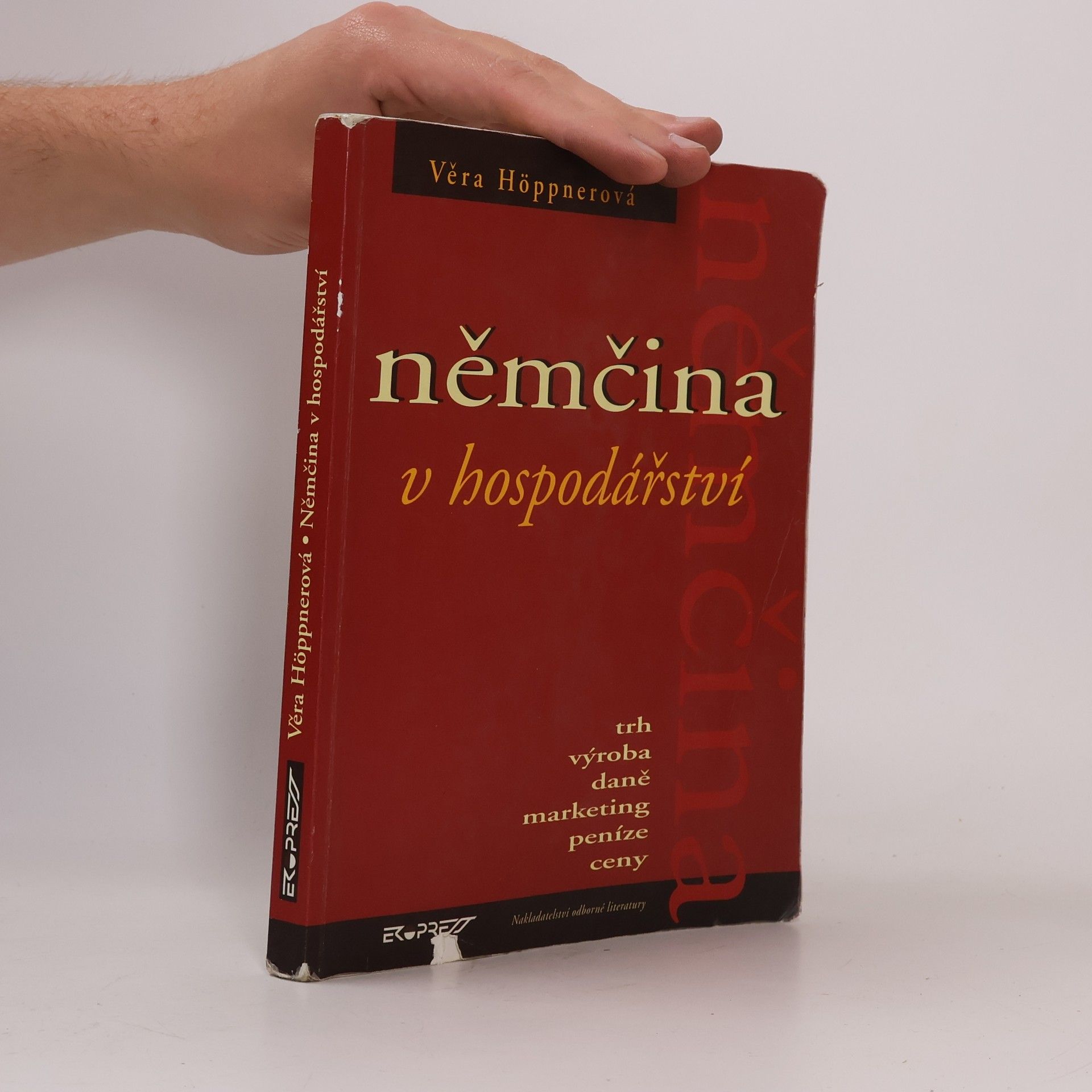 Věra Höppnerová Němčina v hospodářství