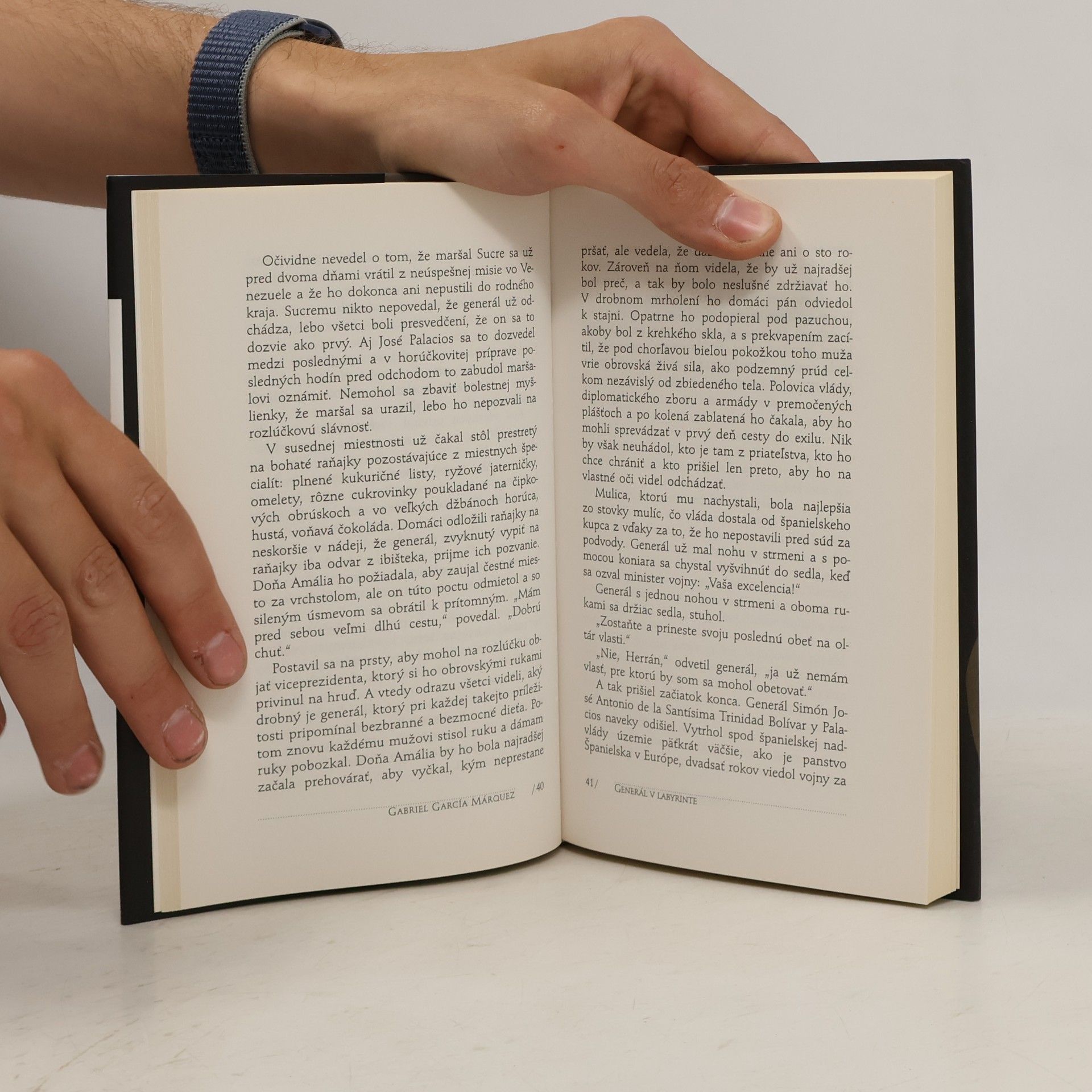 Gabriel García Márquez Generál v labyrinte