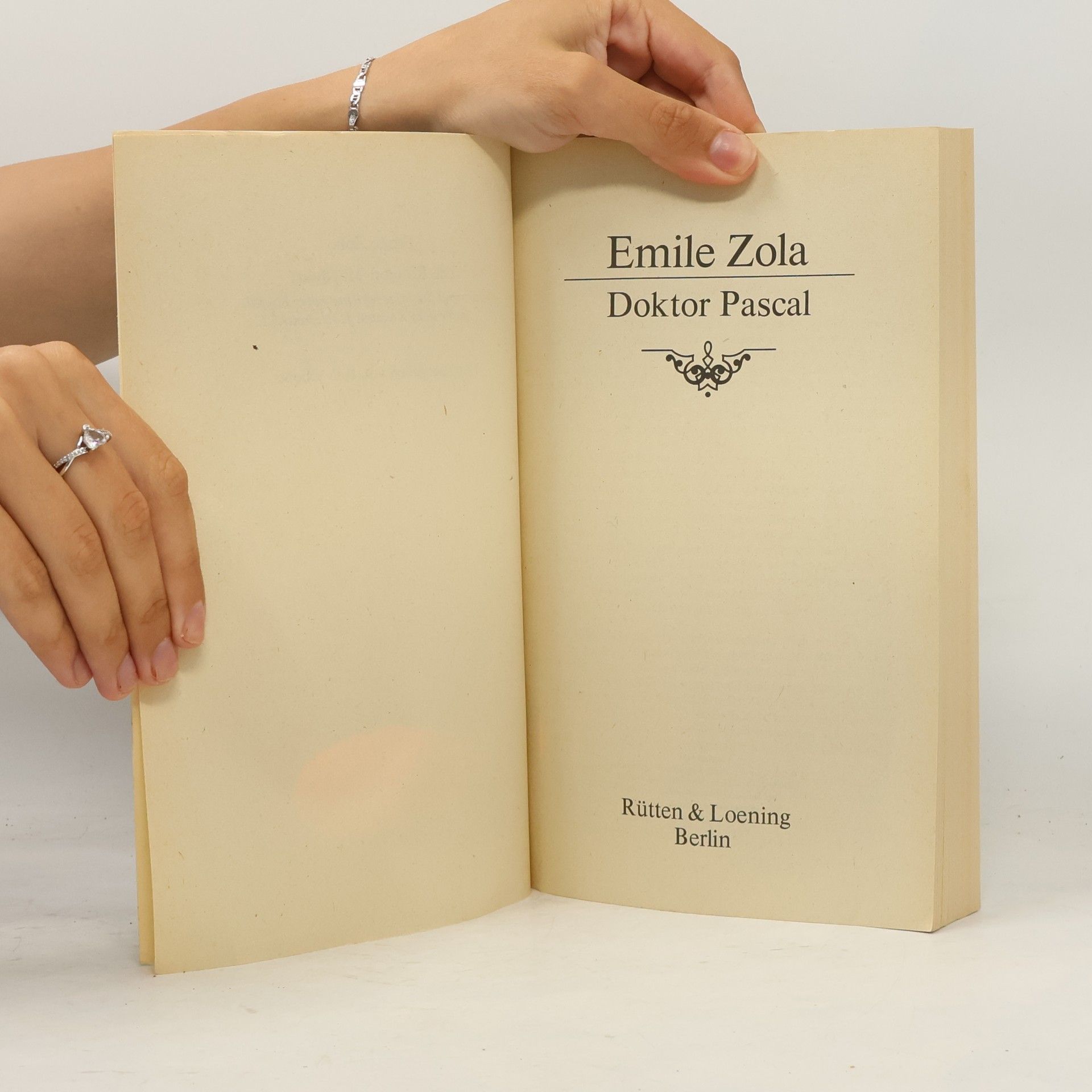 Émile Zola Doktor Pascal