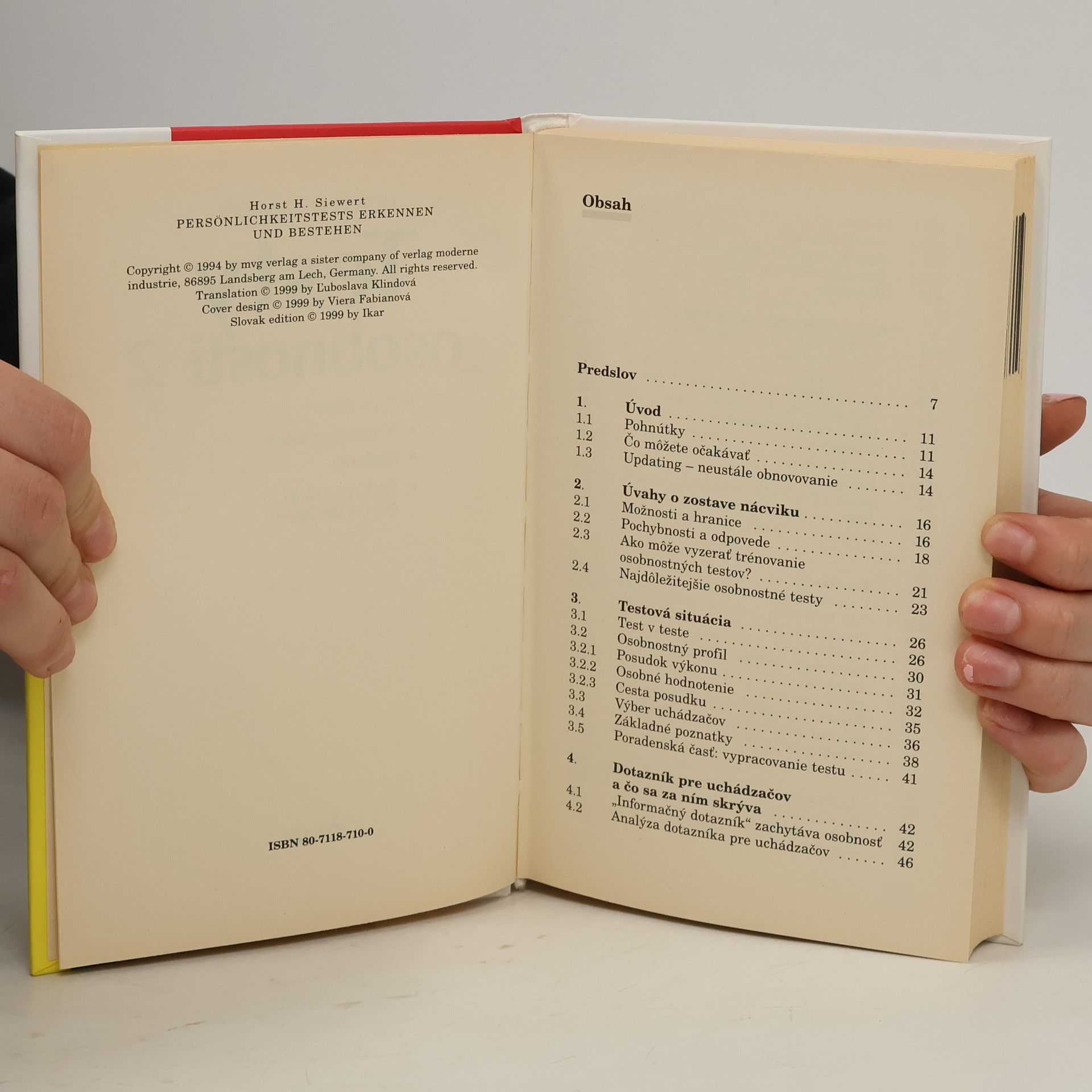 Horst Siewert Testy osobnosti 2