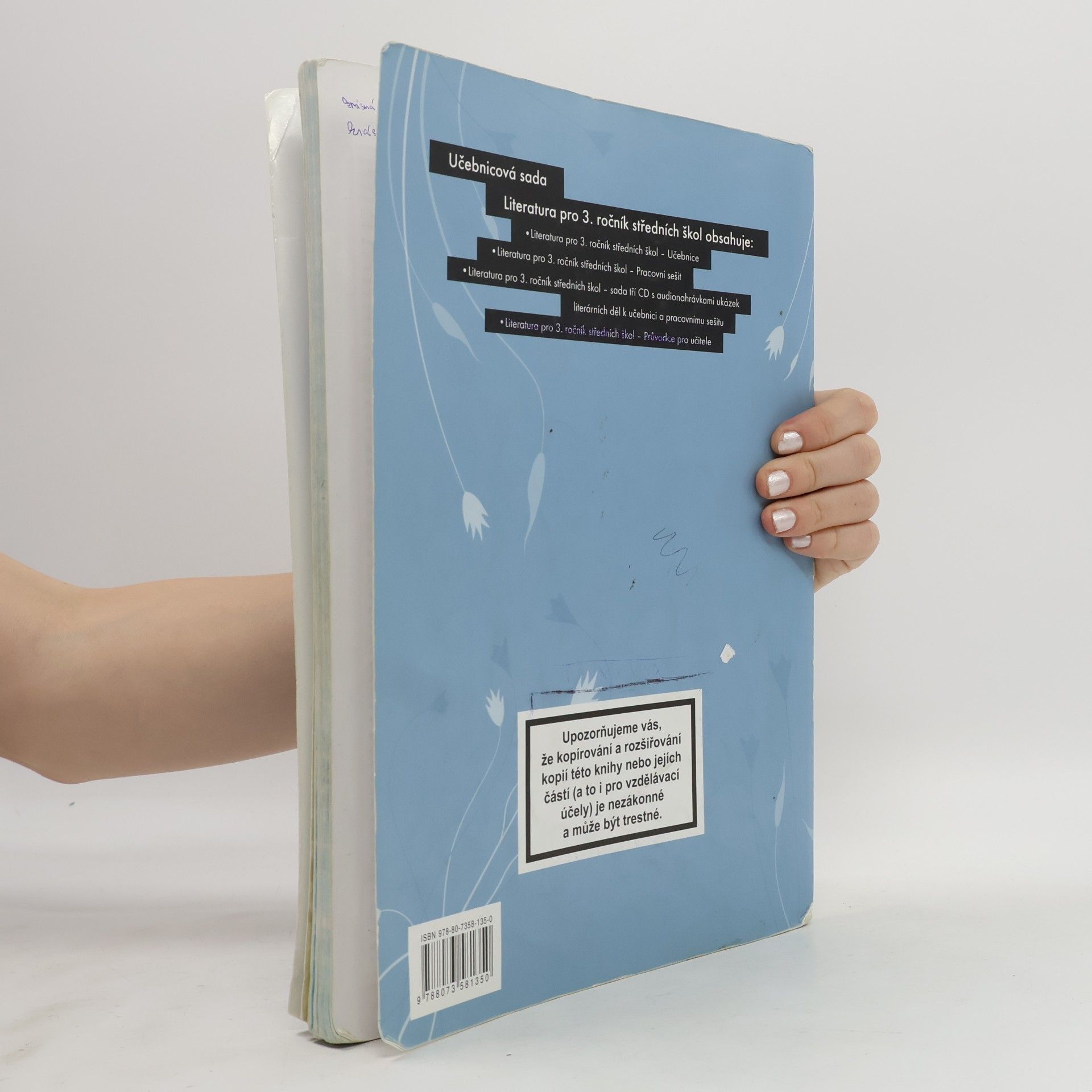 Kolektiv autorů Literatura pro 3. ročník středních škol. Učebnice
