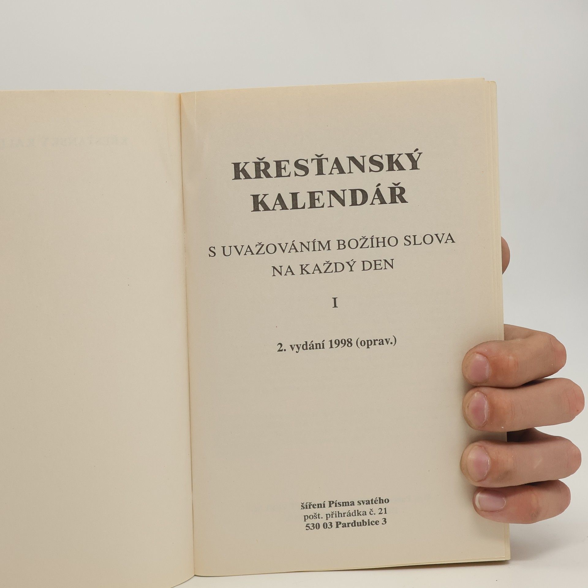 Kolektiv autorů Křesťanský kalendář I