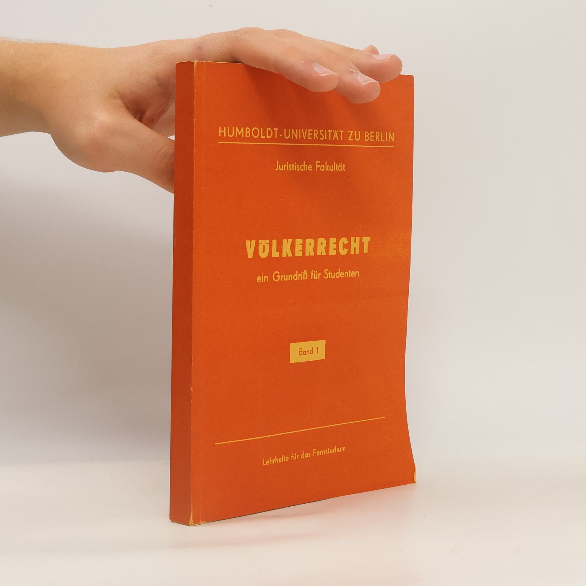 Autorenkollektiv Völkerrecht ein Grndriß für Studenten 1