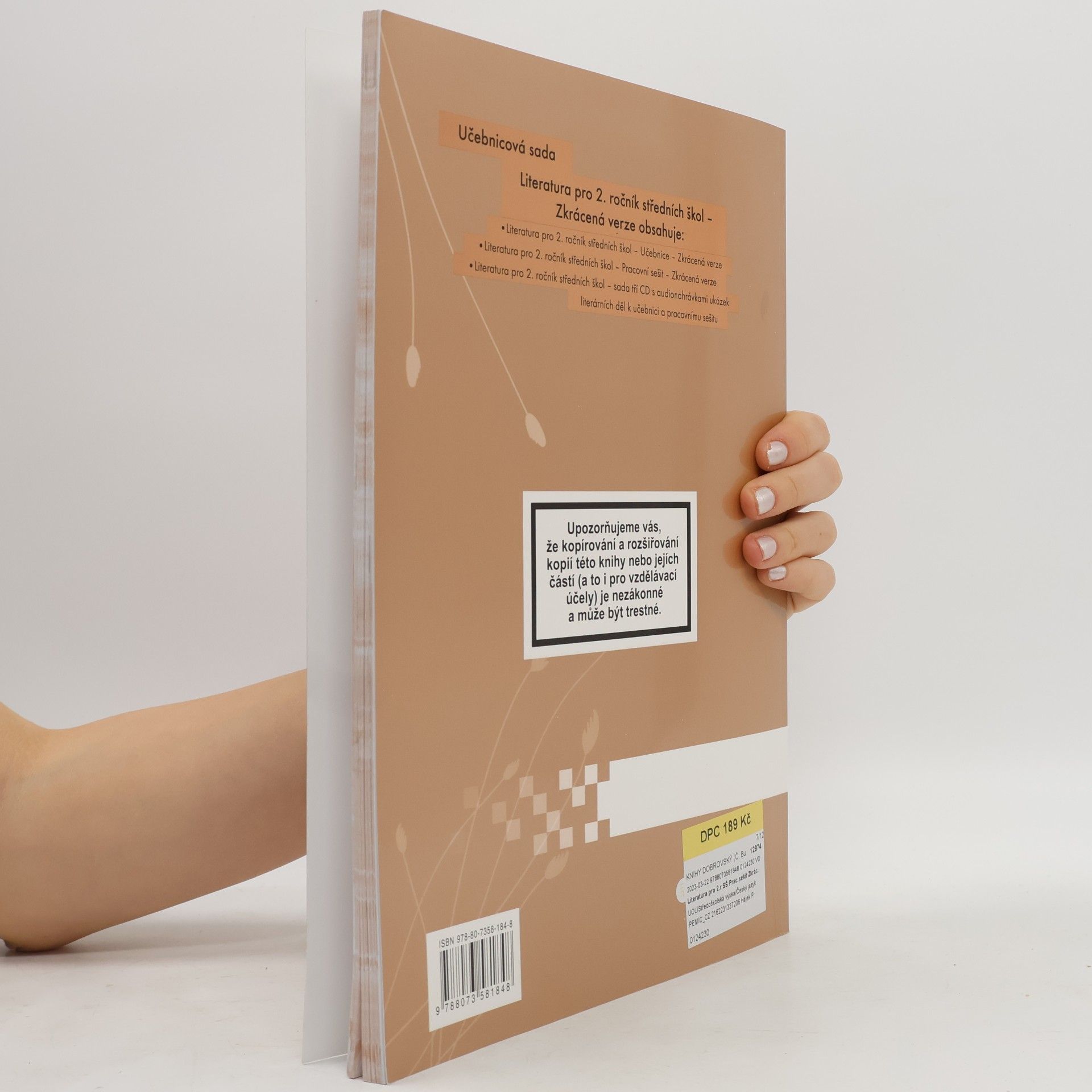 Autorenkollektiv Literatura pro 2. ročník středních škol : zkrácená verze. Pracovní sešit