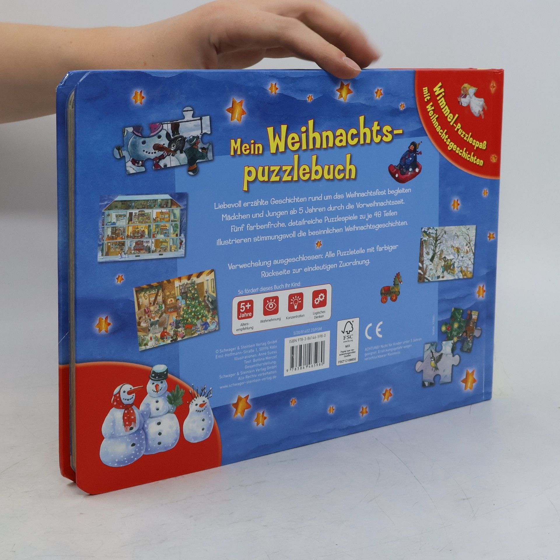 Autorenkollektiv Mein Weihnachtspuzzlebuch