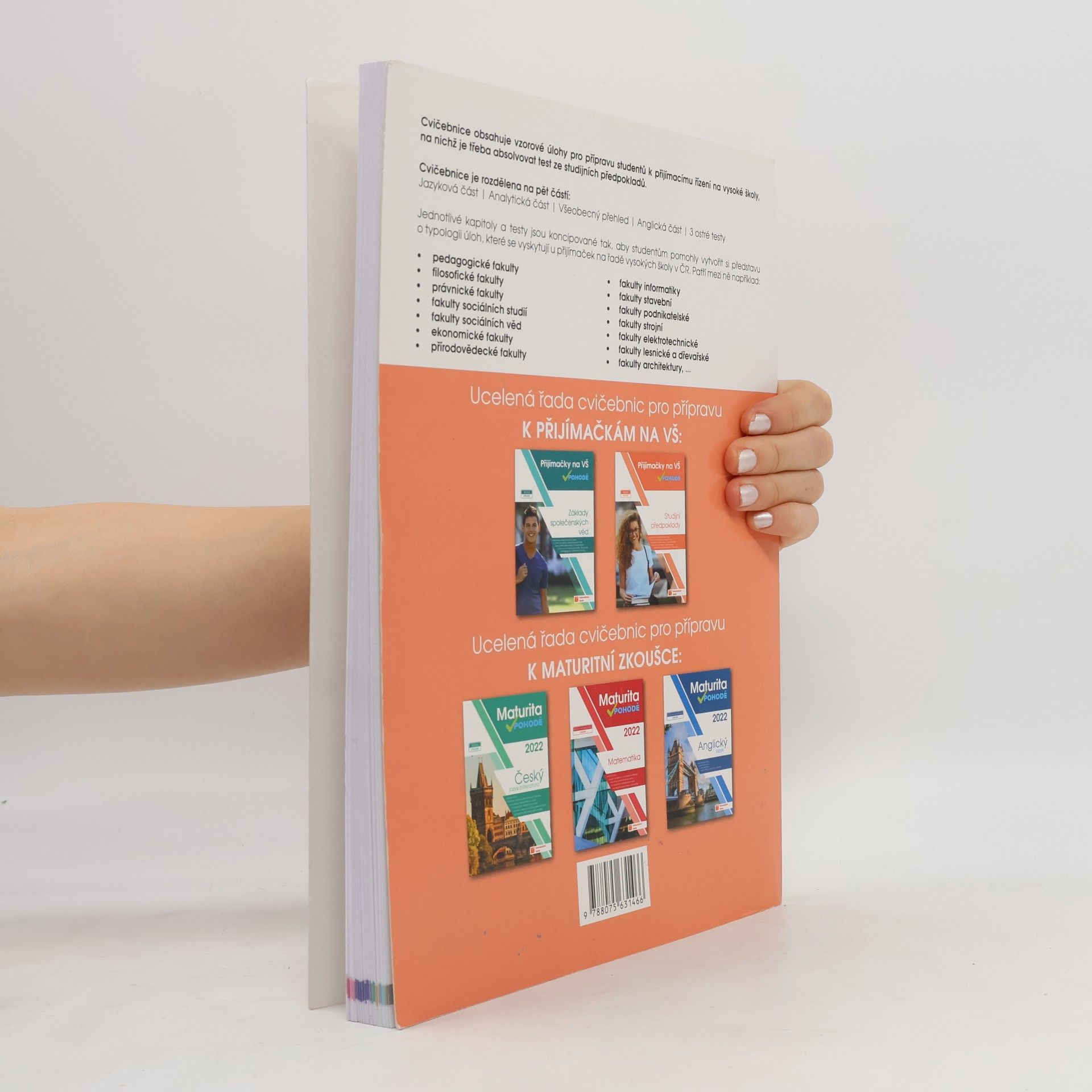 Various authors Přijímačky na VŠ v pohodě : studijní předpoklady
