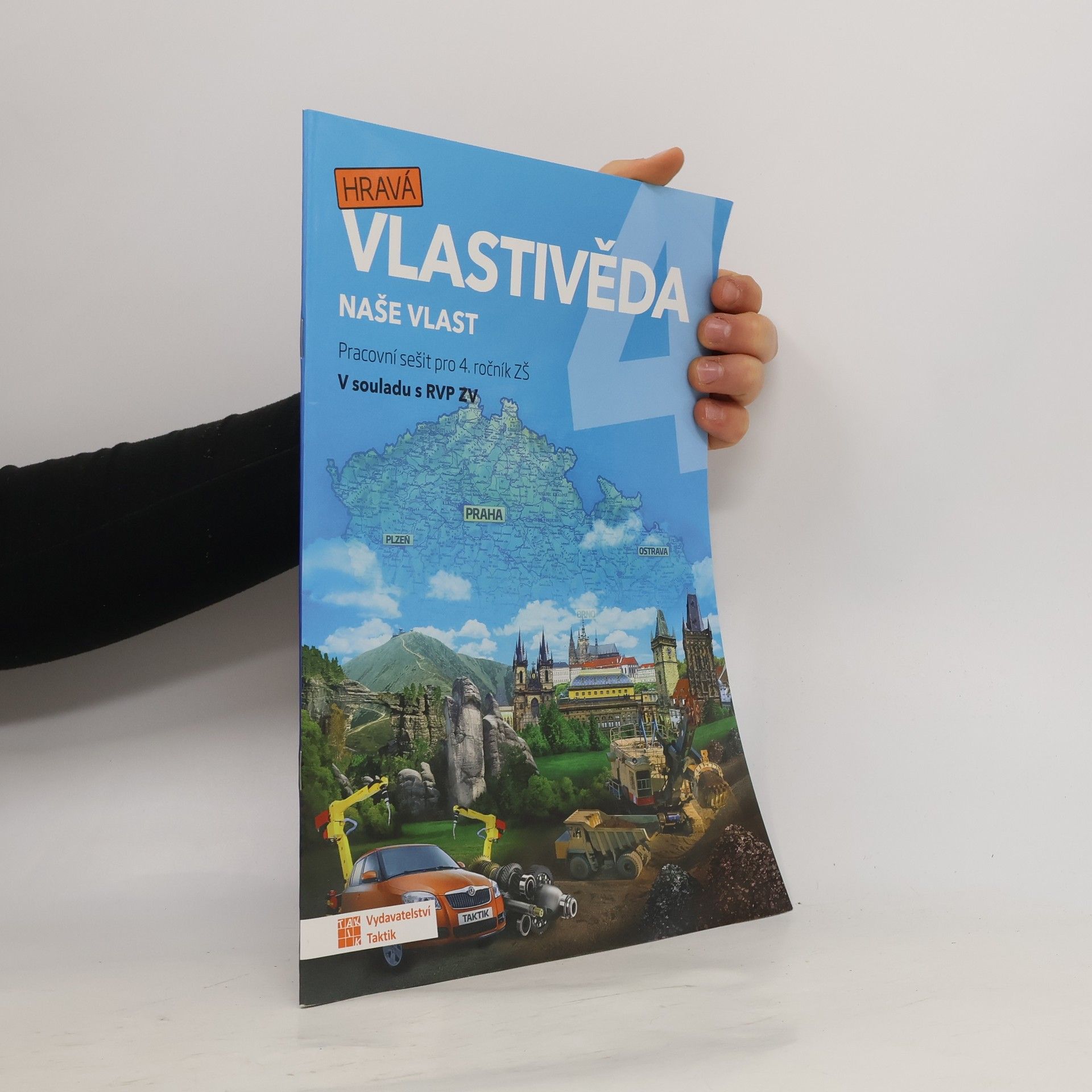 Collectif d'auteurs Hravá vlastivěda: Naše vlast - Pracovní sešit pro 4. ročník ZŠ