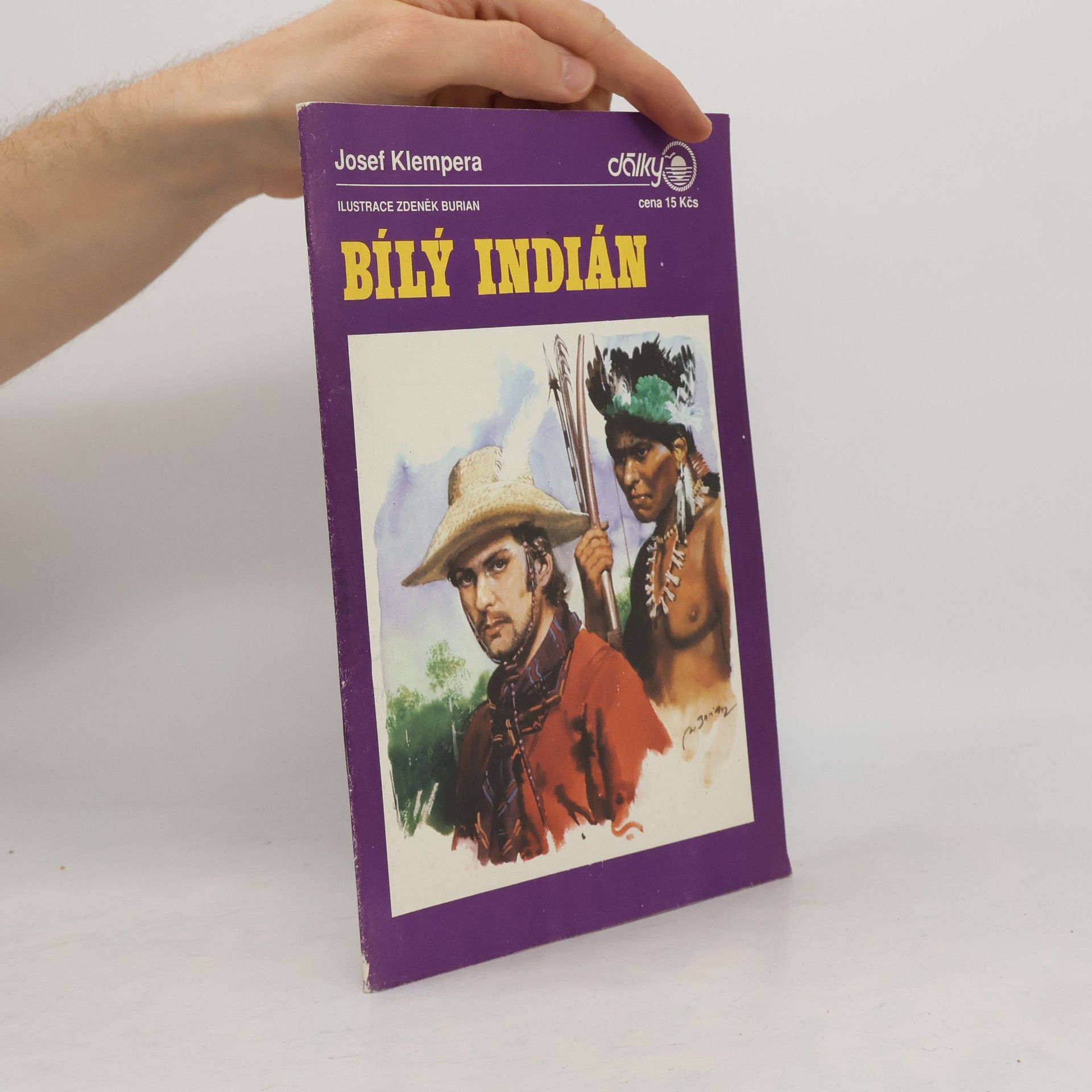 Zdeněk Burian Bílý Indián : O A. V. Fričovi