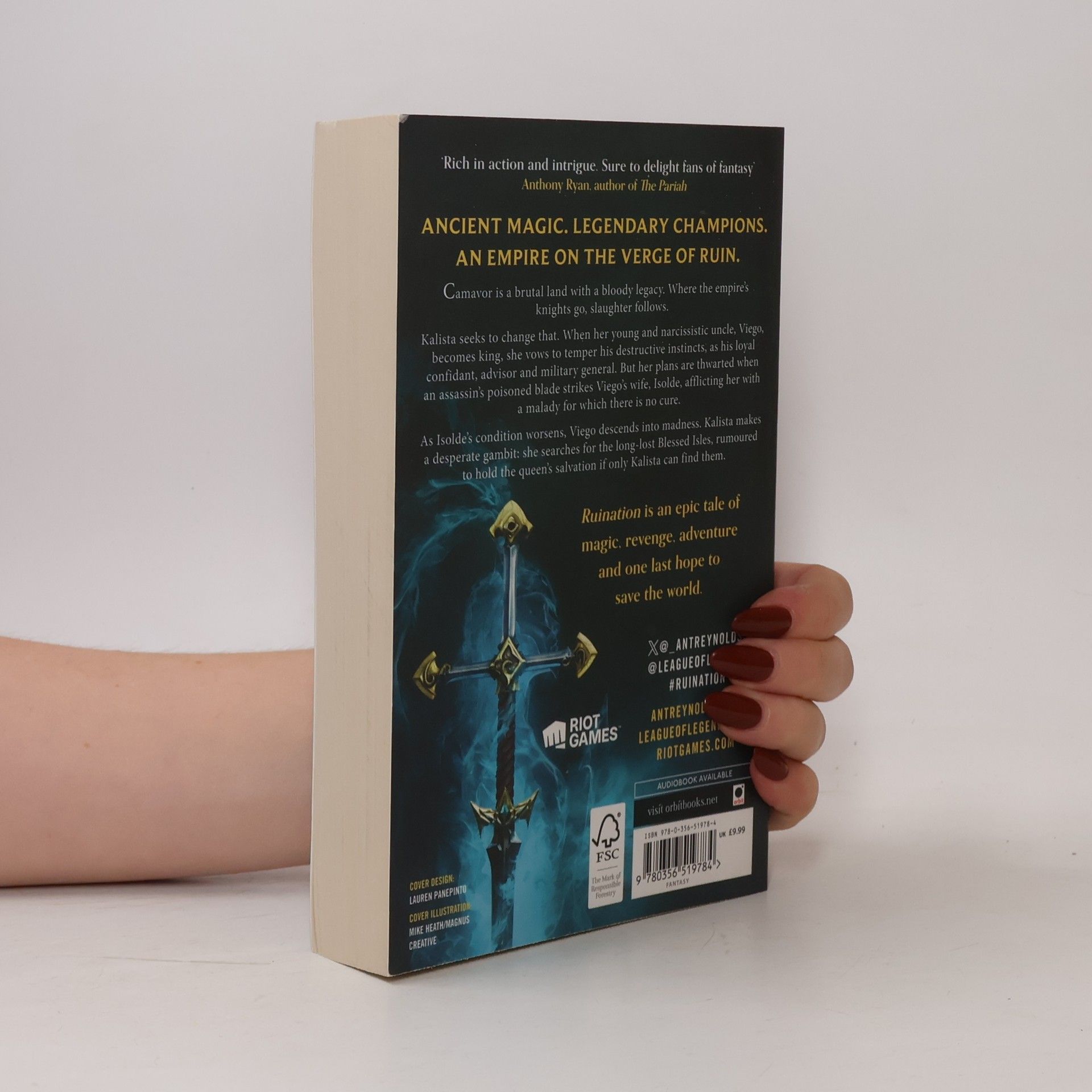 Anthony Reynolds Ruination: A League of Legends Novel