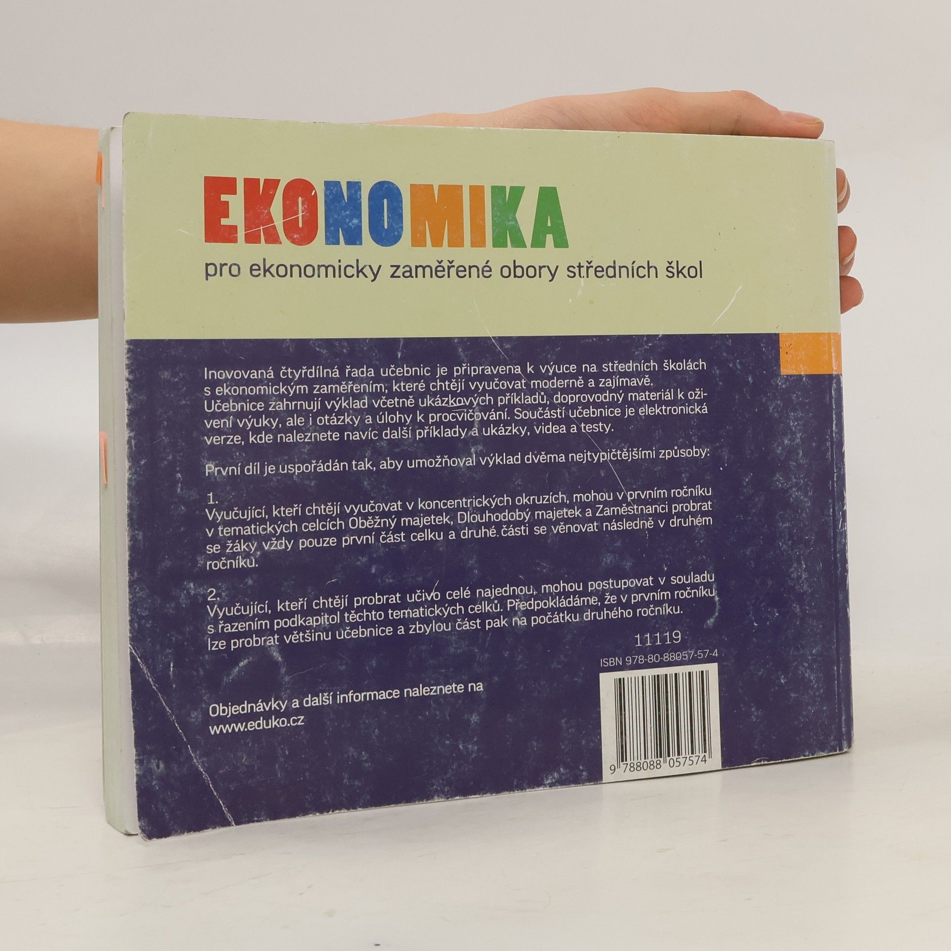 Petr Klínský Ekonomika pro ekonomicky zaměřené obory středních škol. 1, Podnikání, majetek a zaměstnanci