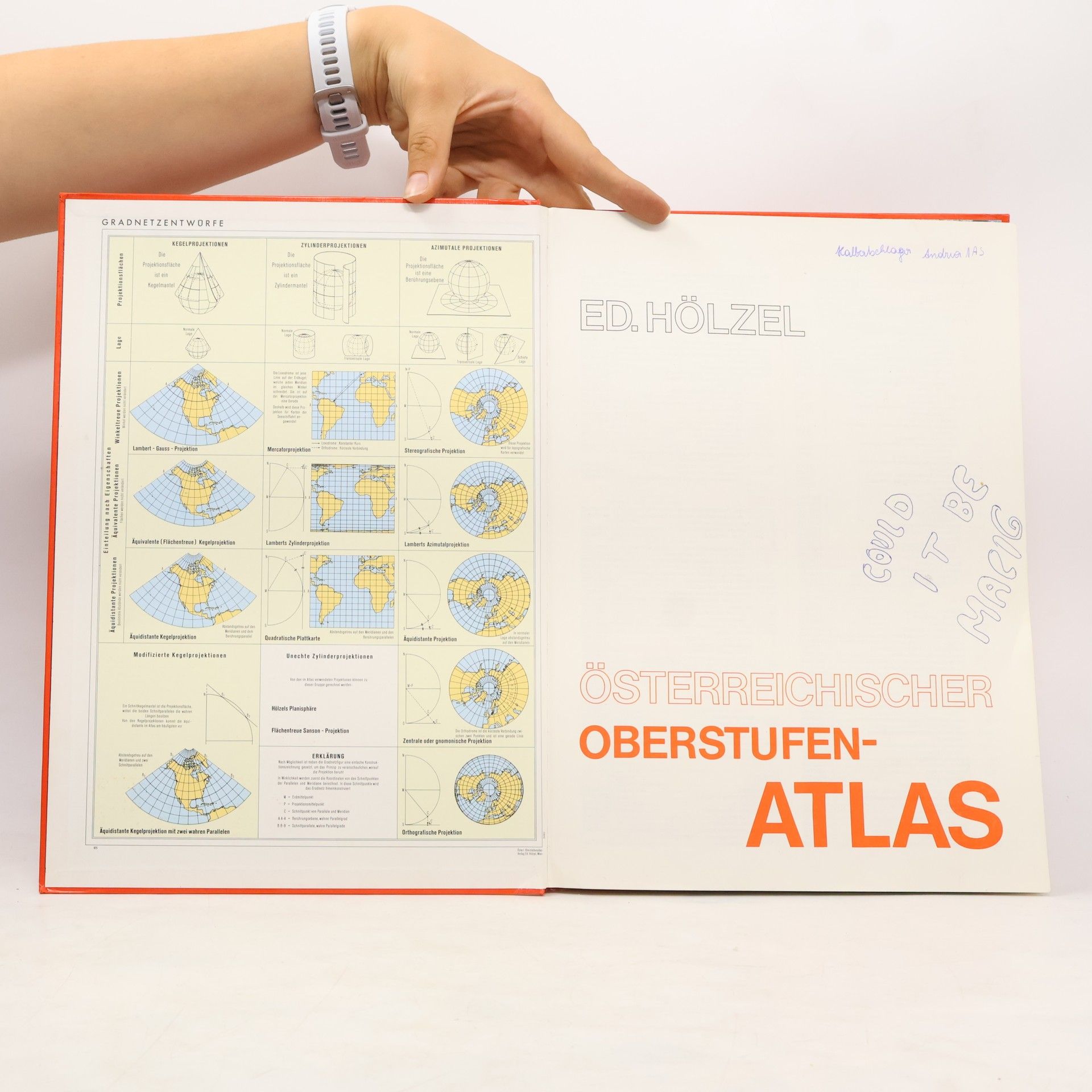 H. Slanar Österreichischer Oberstufenatlas