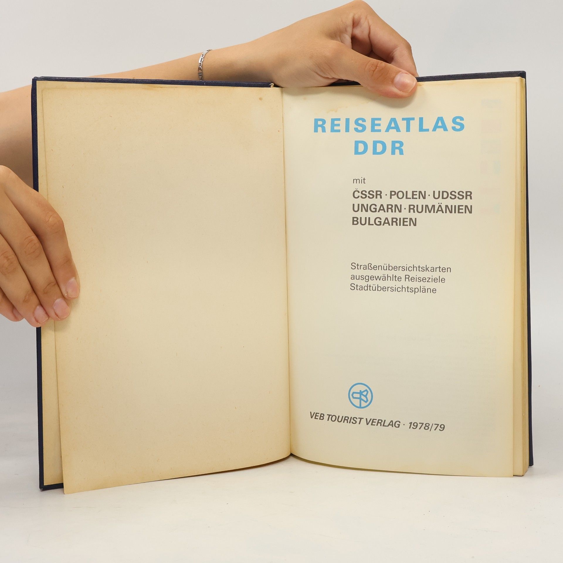 Autorenkollektiv Reise Atlas DDR