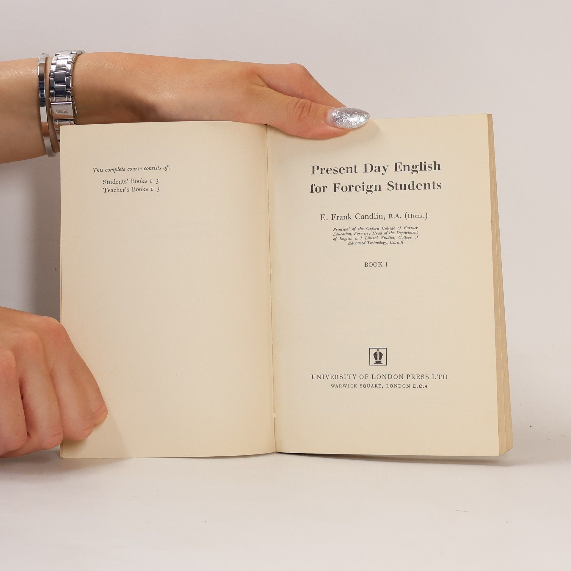 E. Frank. Candlin Present Day English For Foreign Students 1