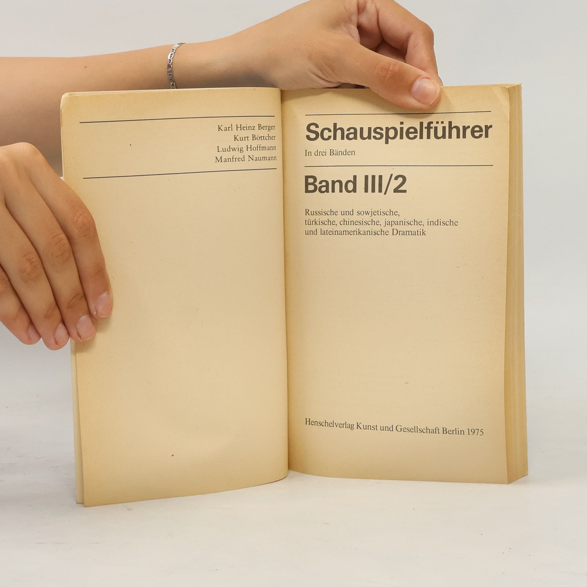 Kolektiv autorů Schauspielführer III/2